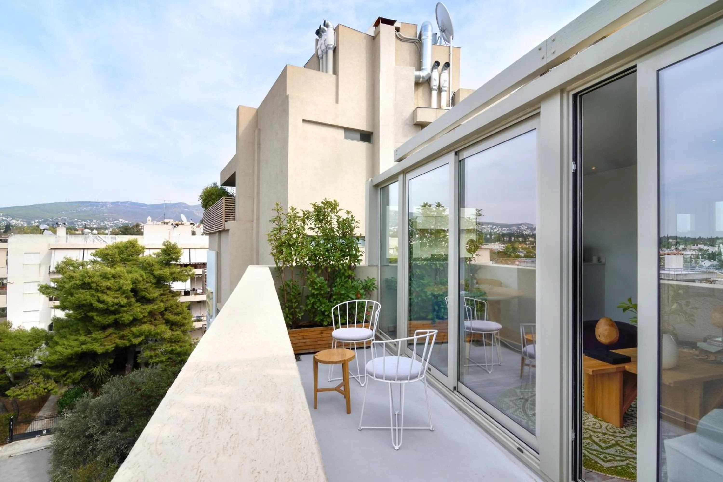Balcony/Terrace in Coco-Mat Hotel Nafsika