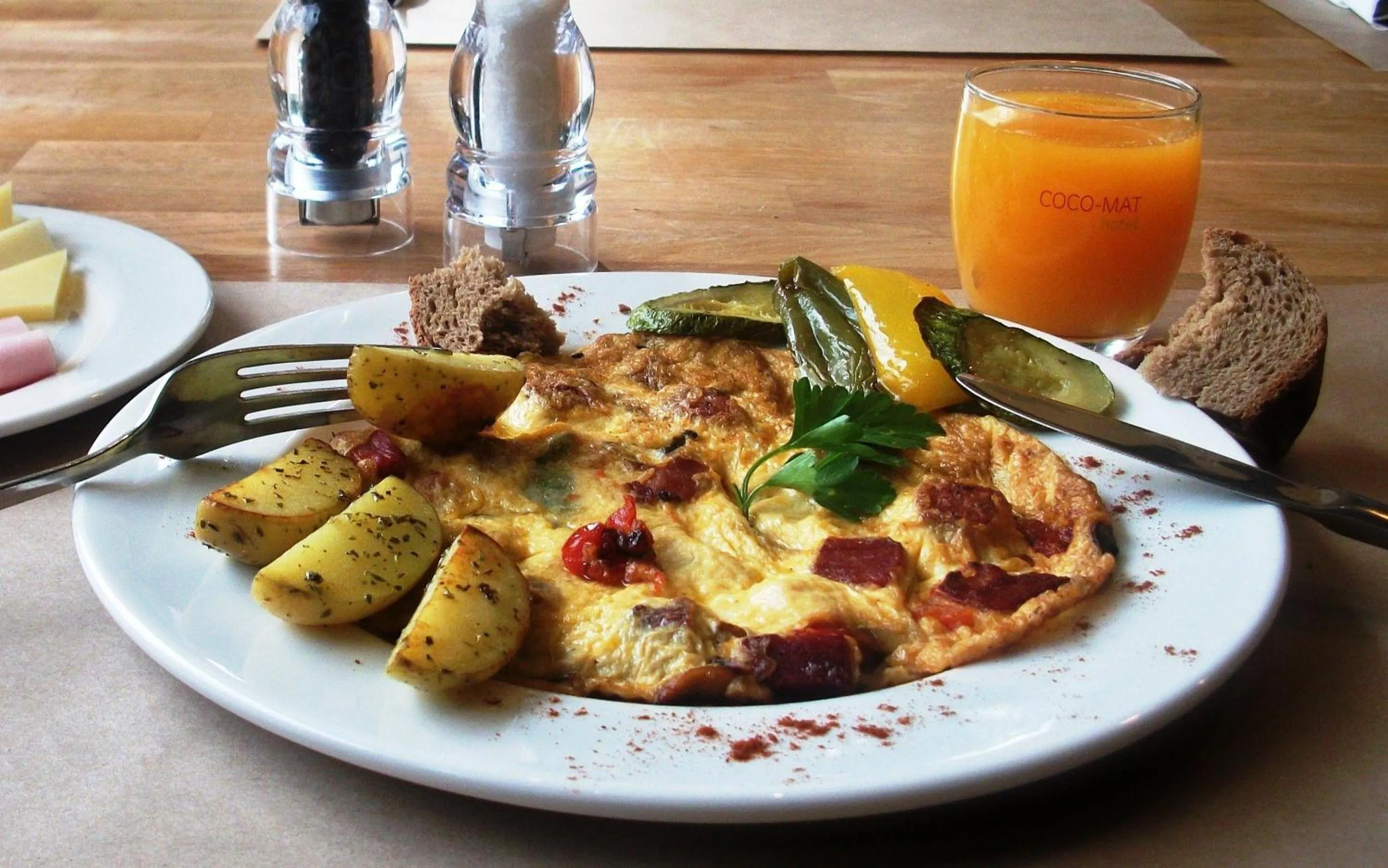 Breakfast in Coco-Mat Hotel Nafsika