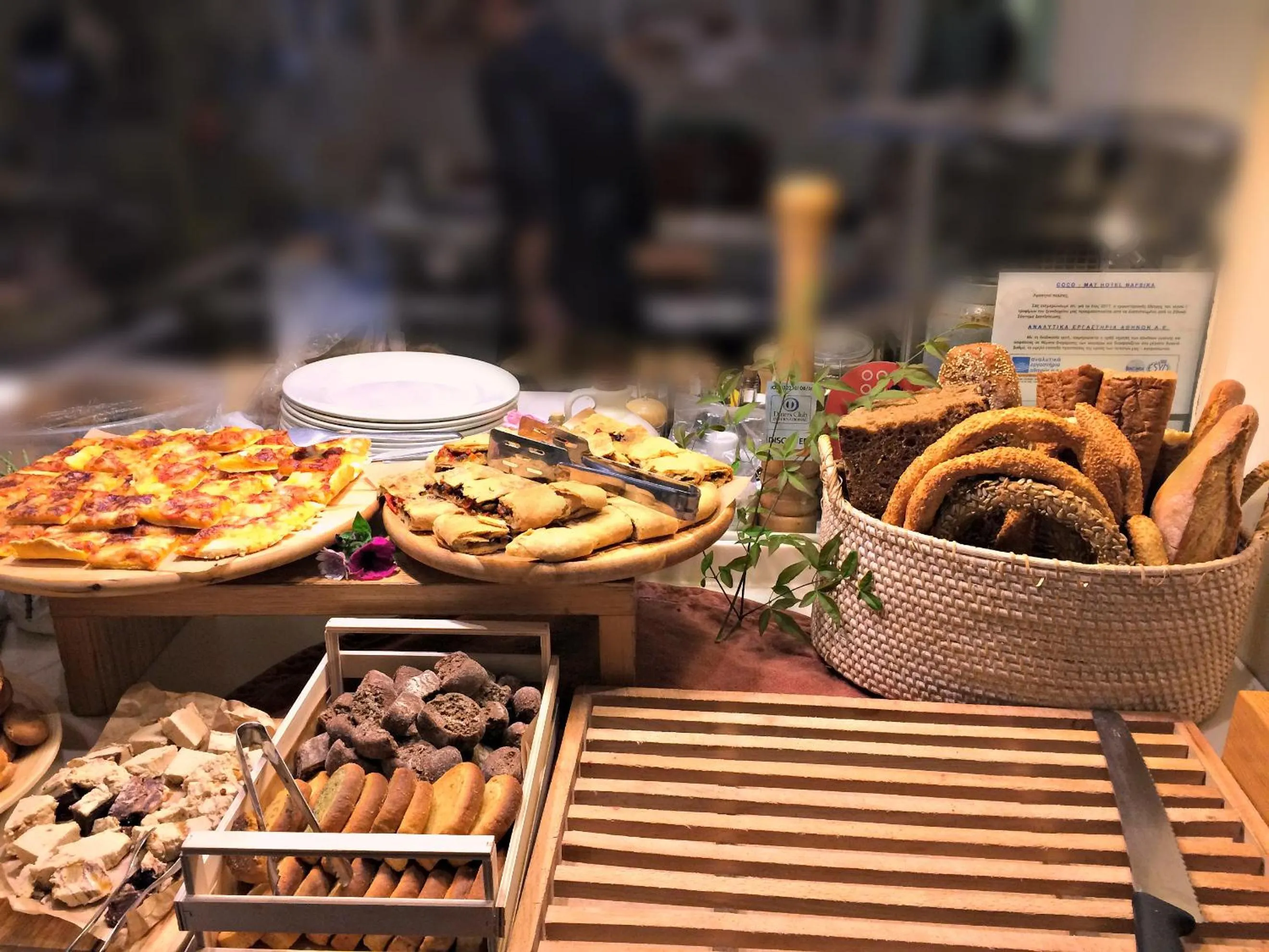 Breakfast in Coco-Mat Hotel Nafsika