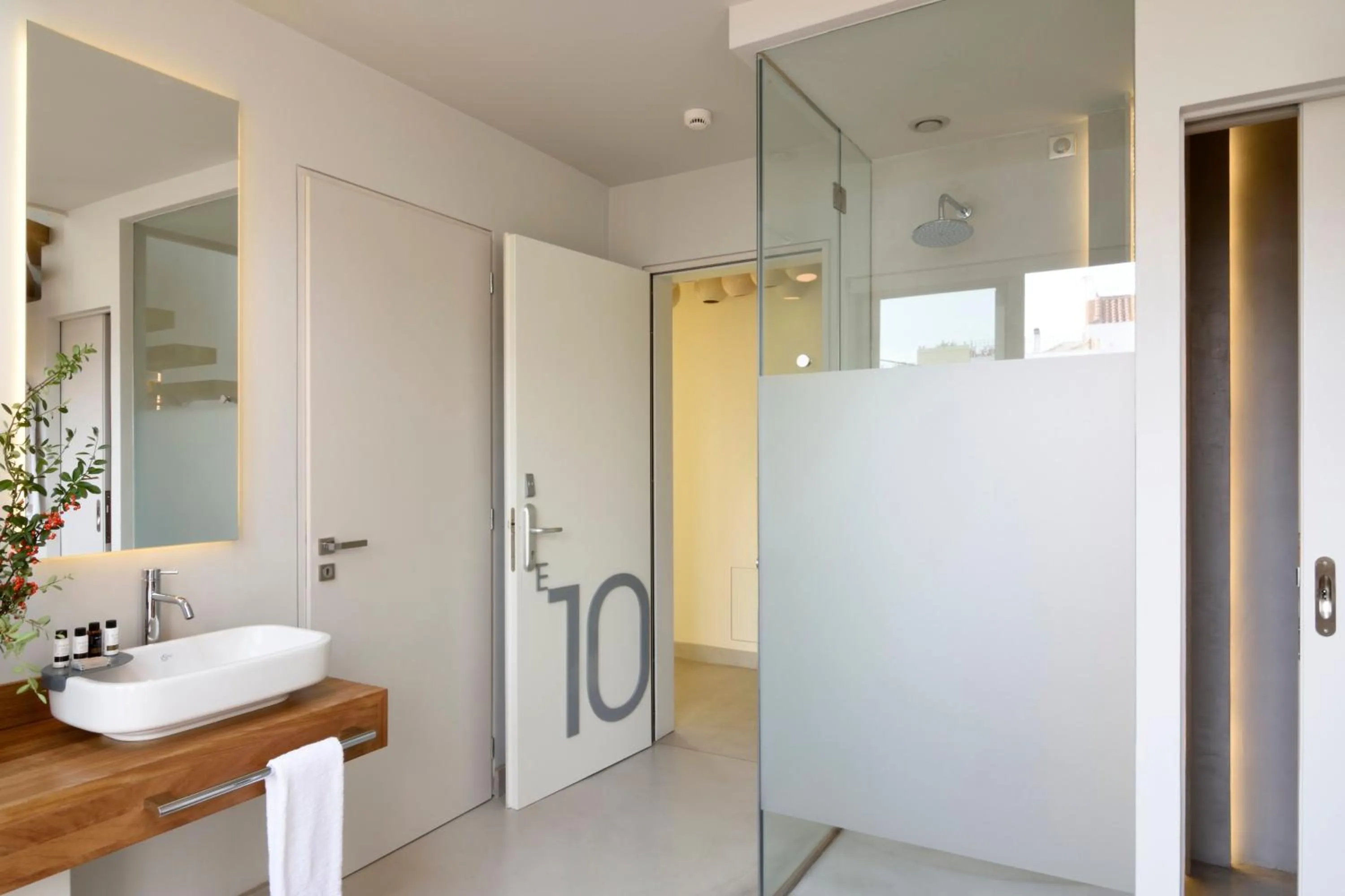 Bathroom in Coco-Mat Hotel Nafsika