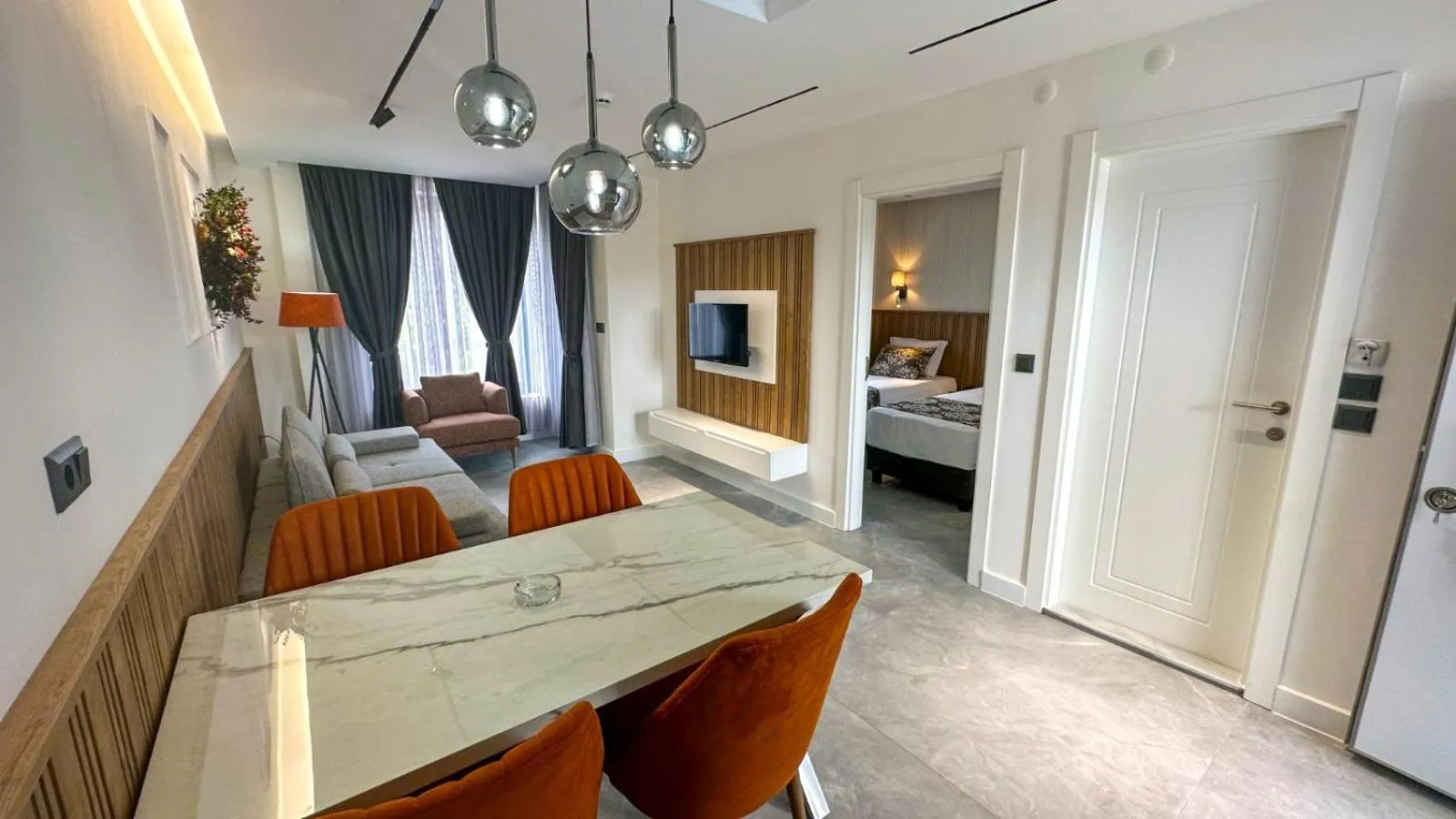 Living room in Happy Apart Hotel