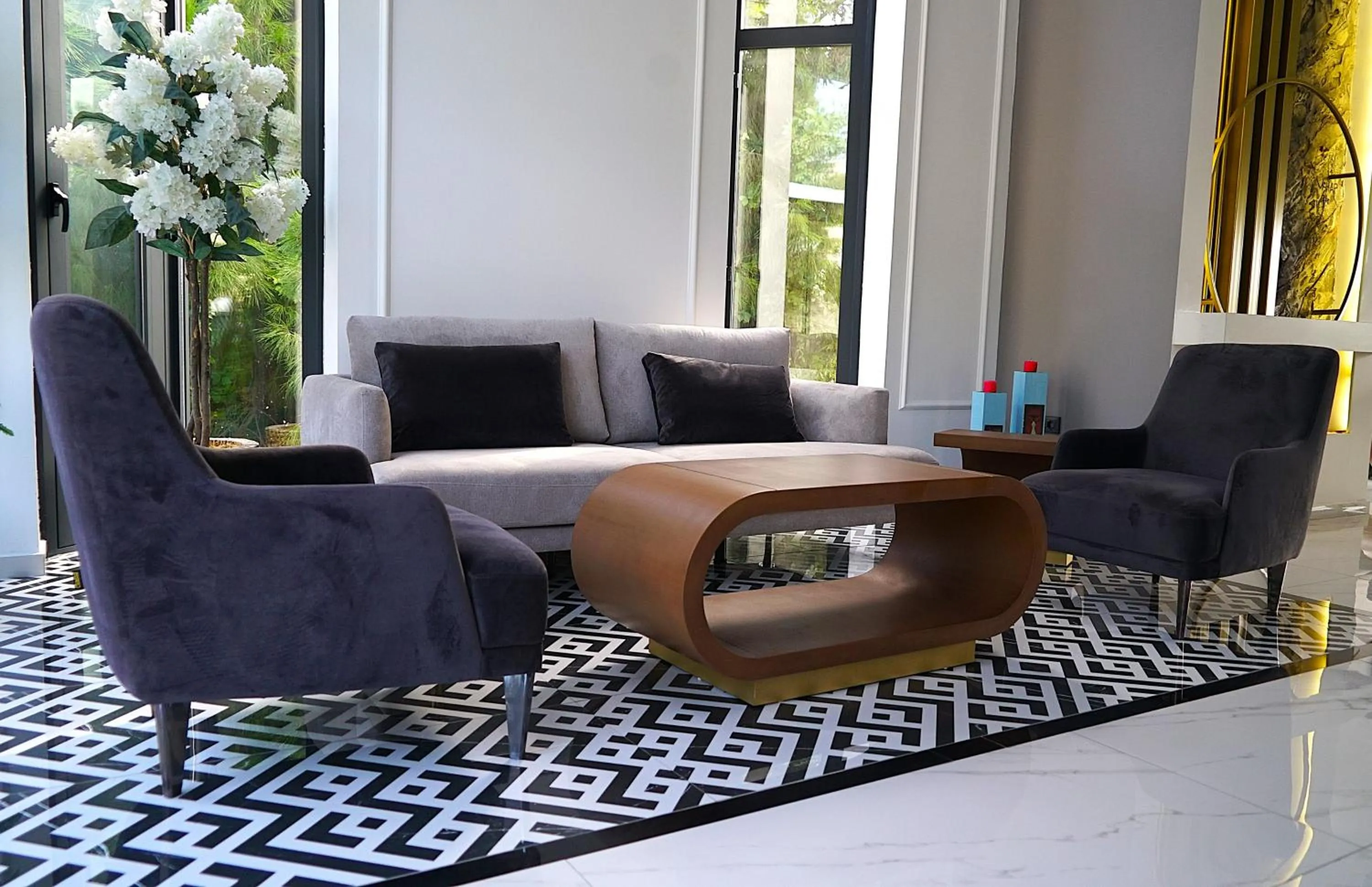 Lobby or reception in Happy Apart Hotel