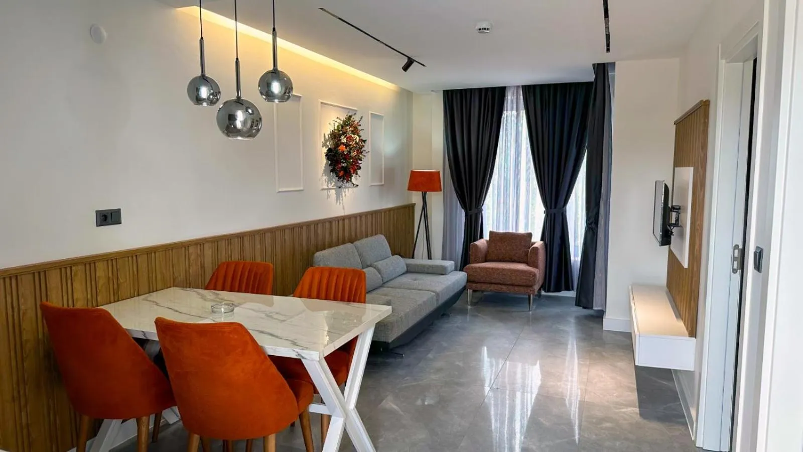 Living room in Happy Apart Hotel