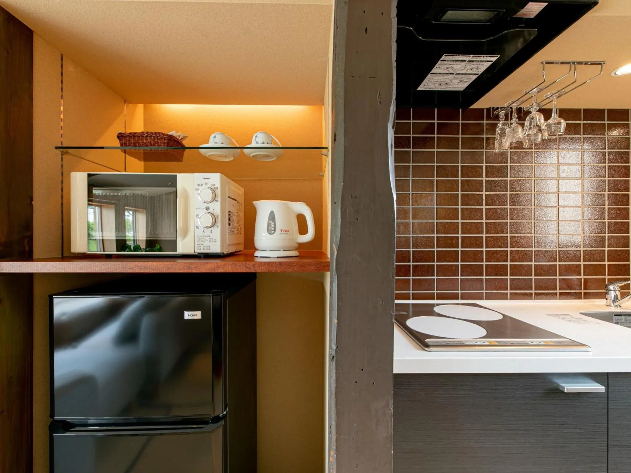 Kitchen or kitchenette in Shirasagi Kyoto