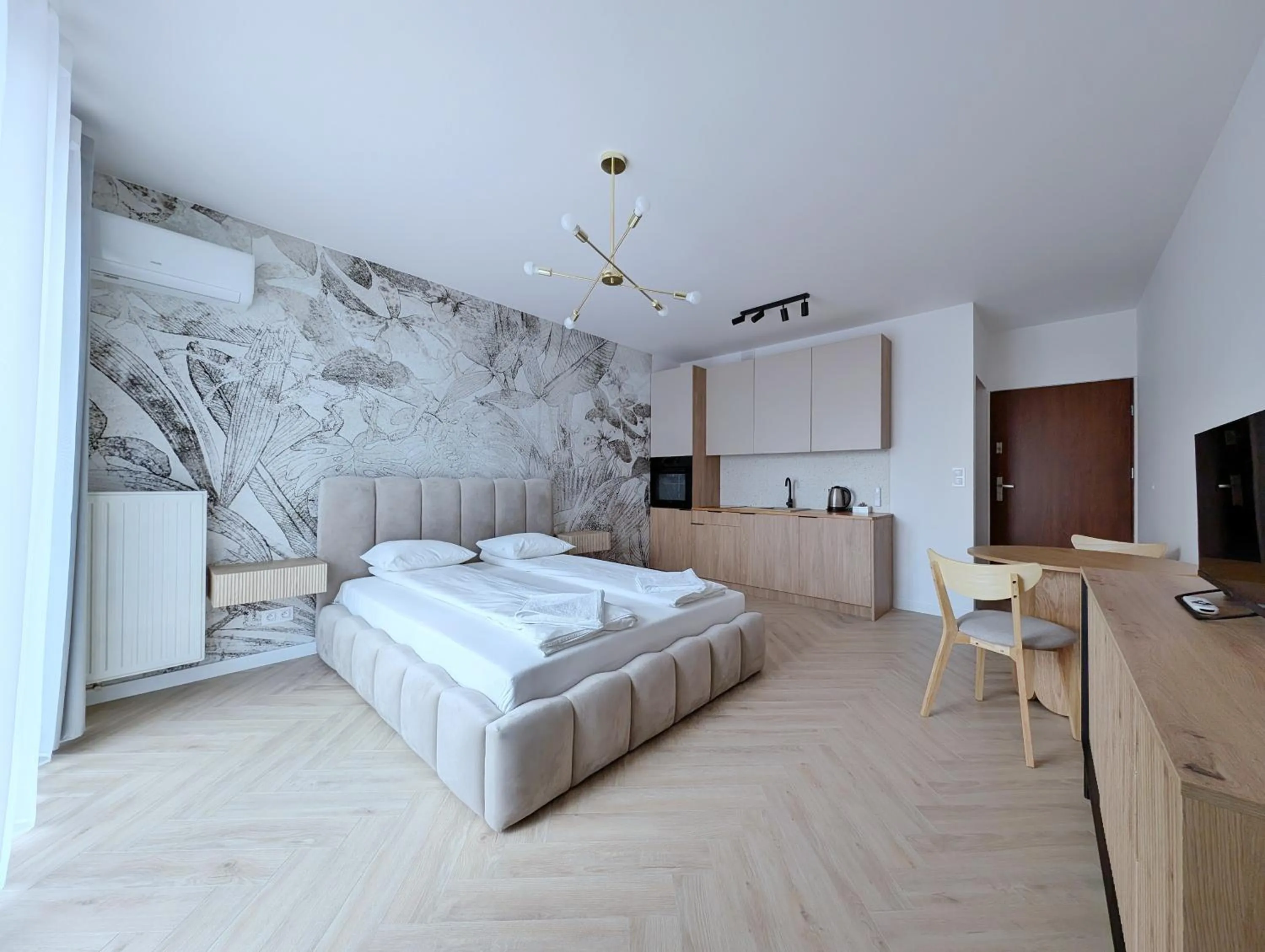 Bed in Turnau City Aparthotel