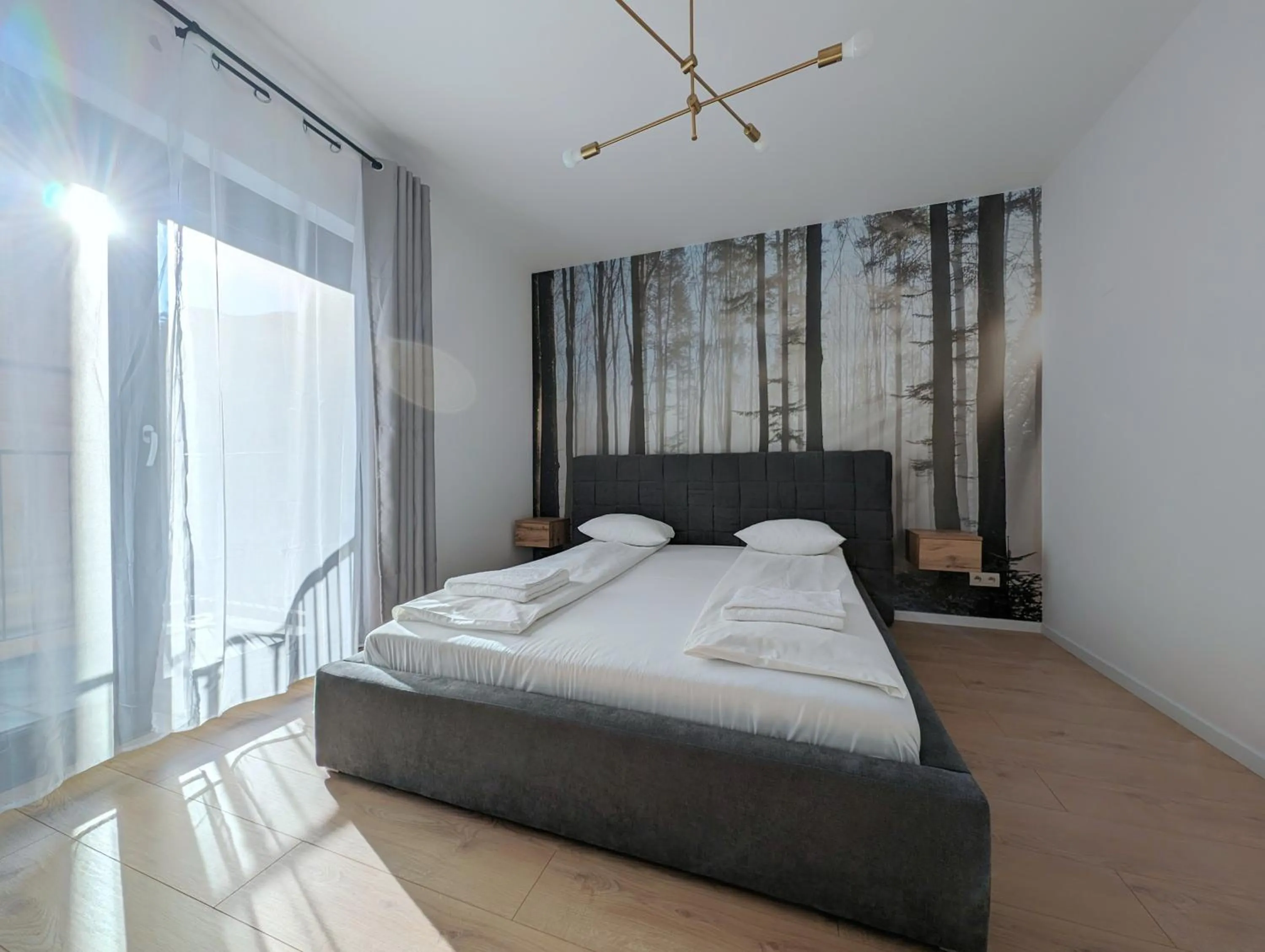 Bed in Turnau City Aparthotel