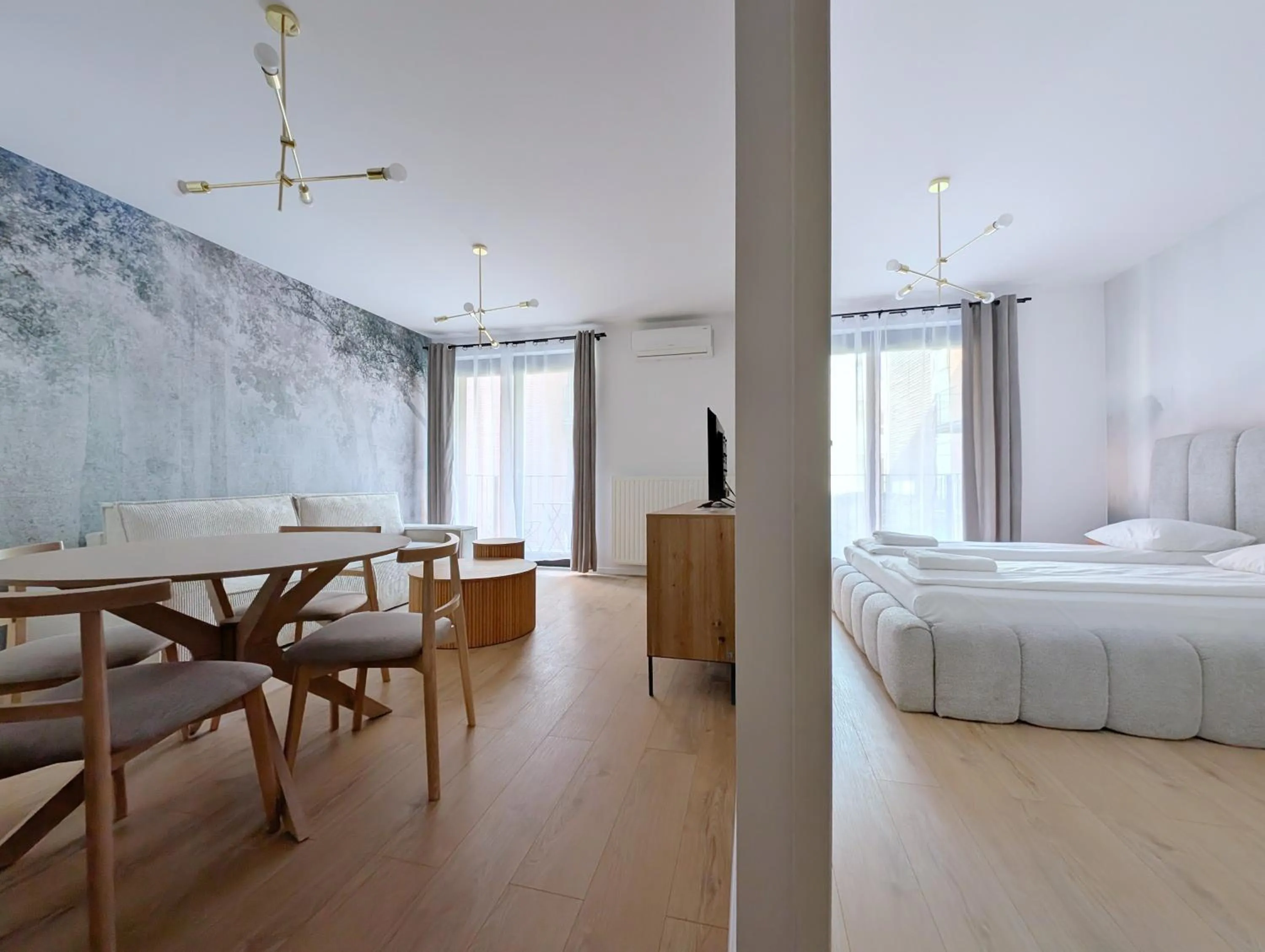 Bed in Turnau City Aparthotel