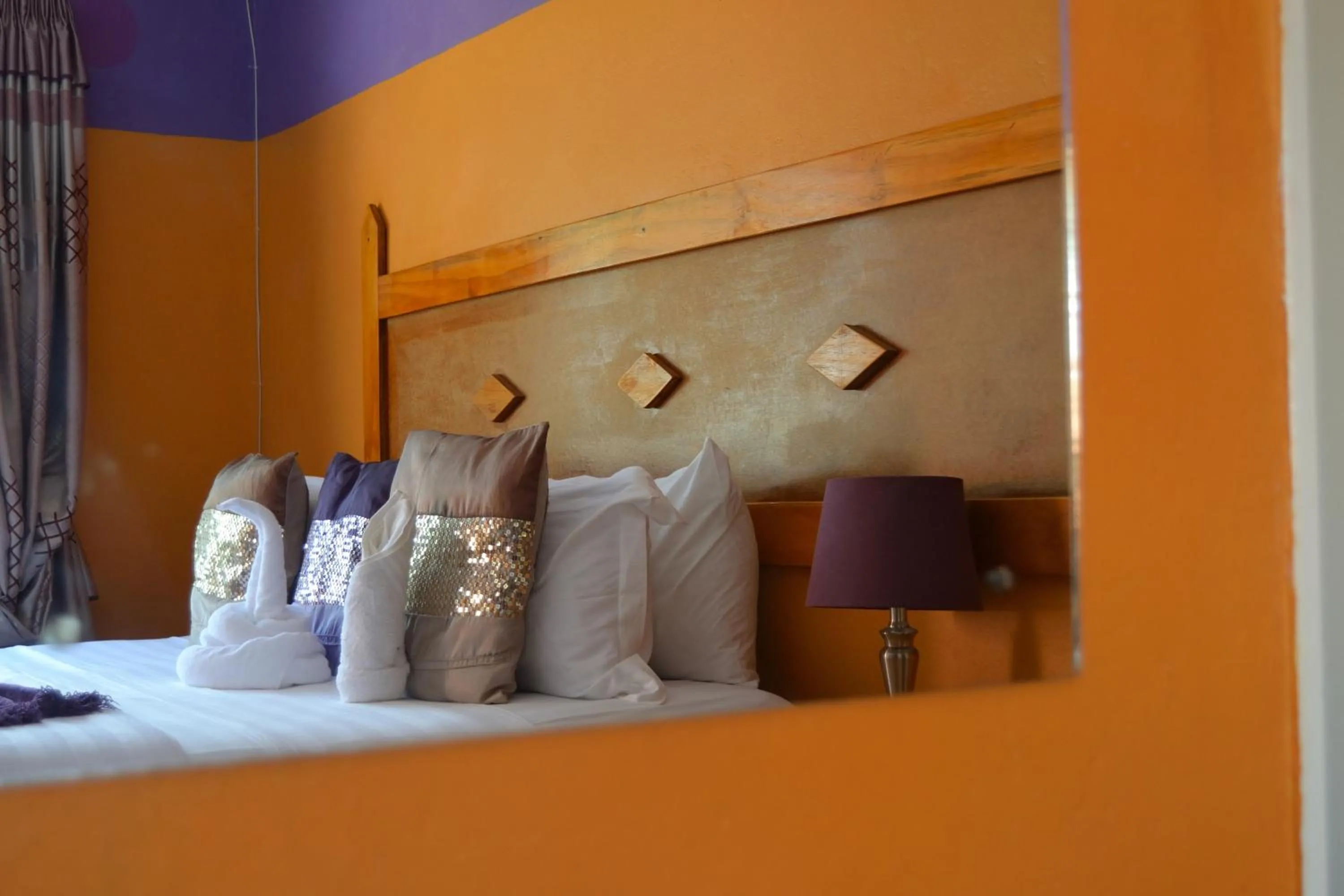 Bed in Seelo Guest Accommodation