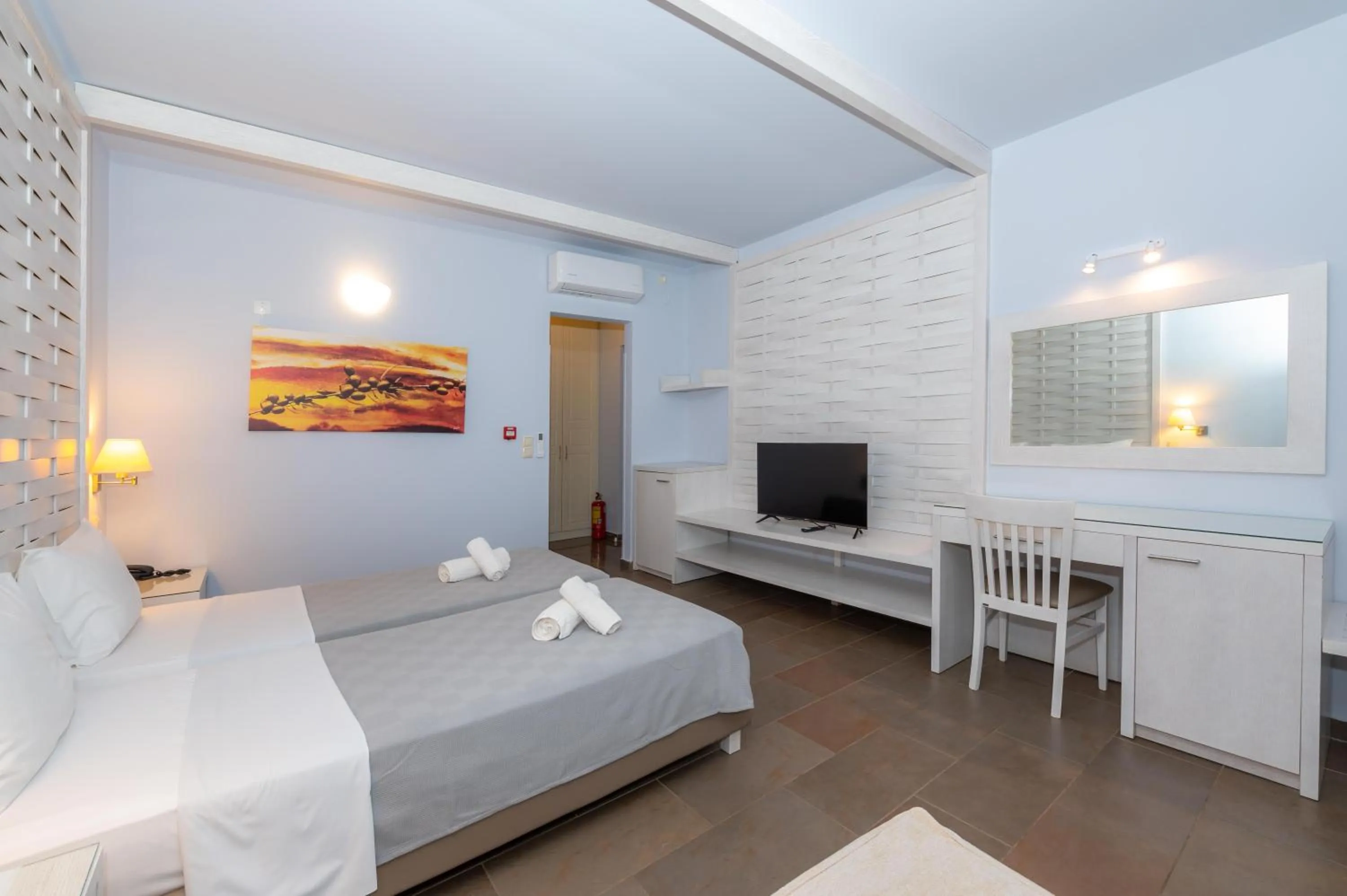 Bed in Aktaion Resort