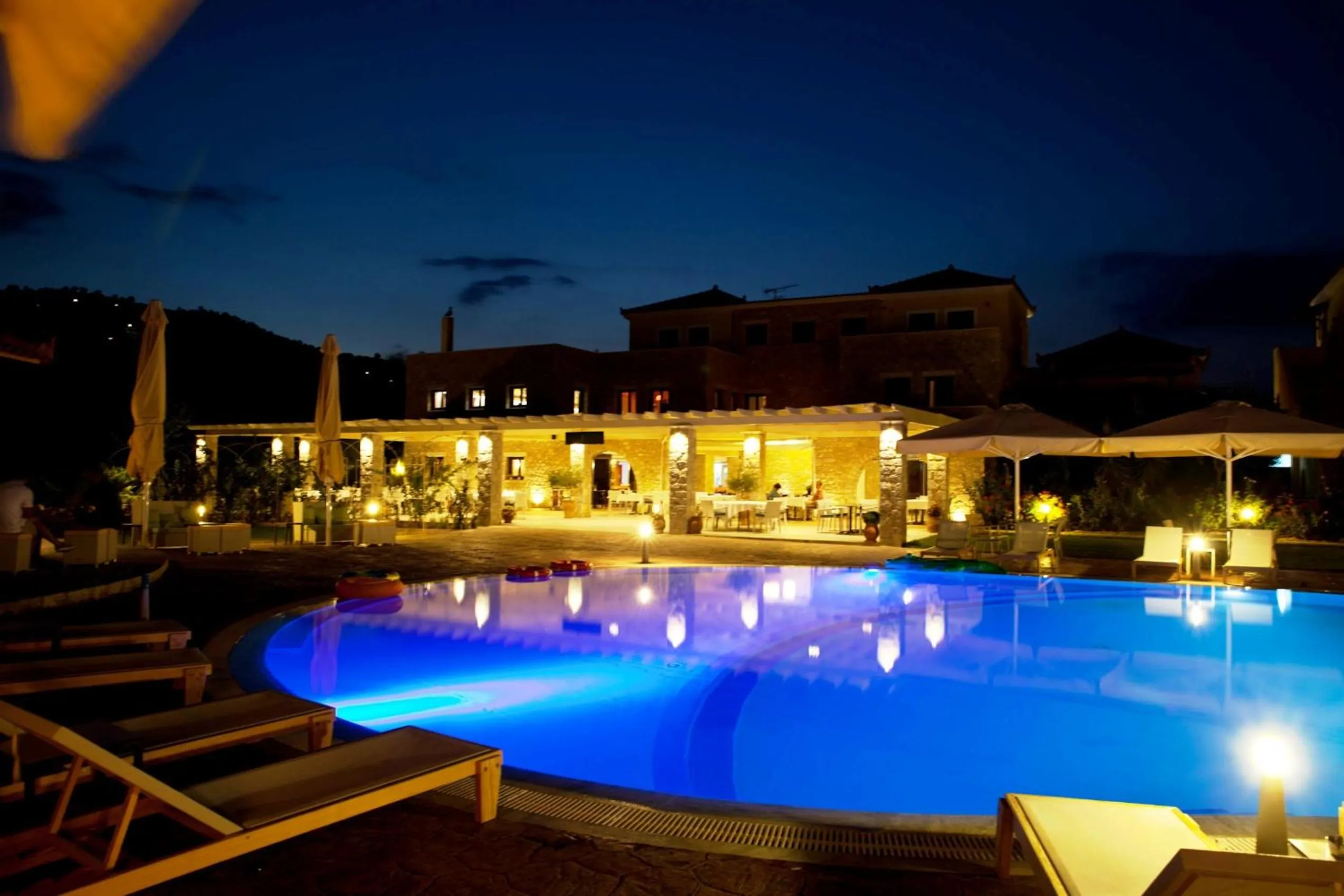 Facade/entrance in Aktaion Resort