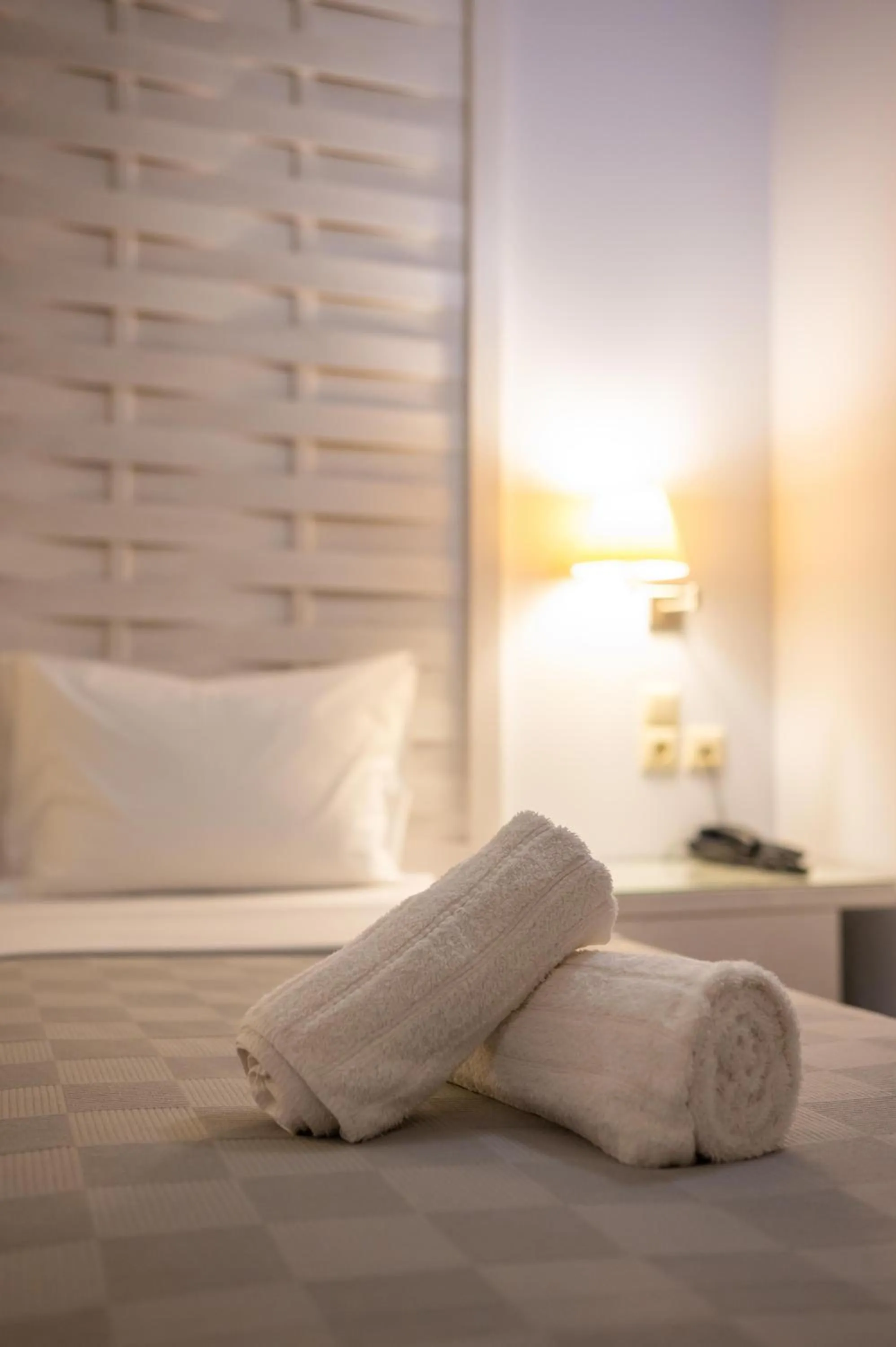 Bed in Aktaion Resort