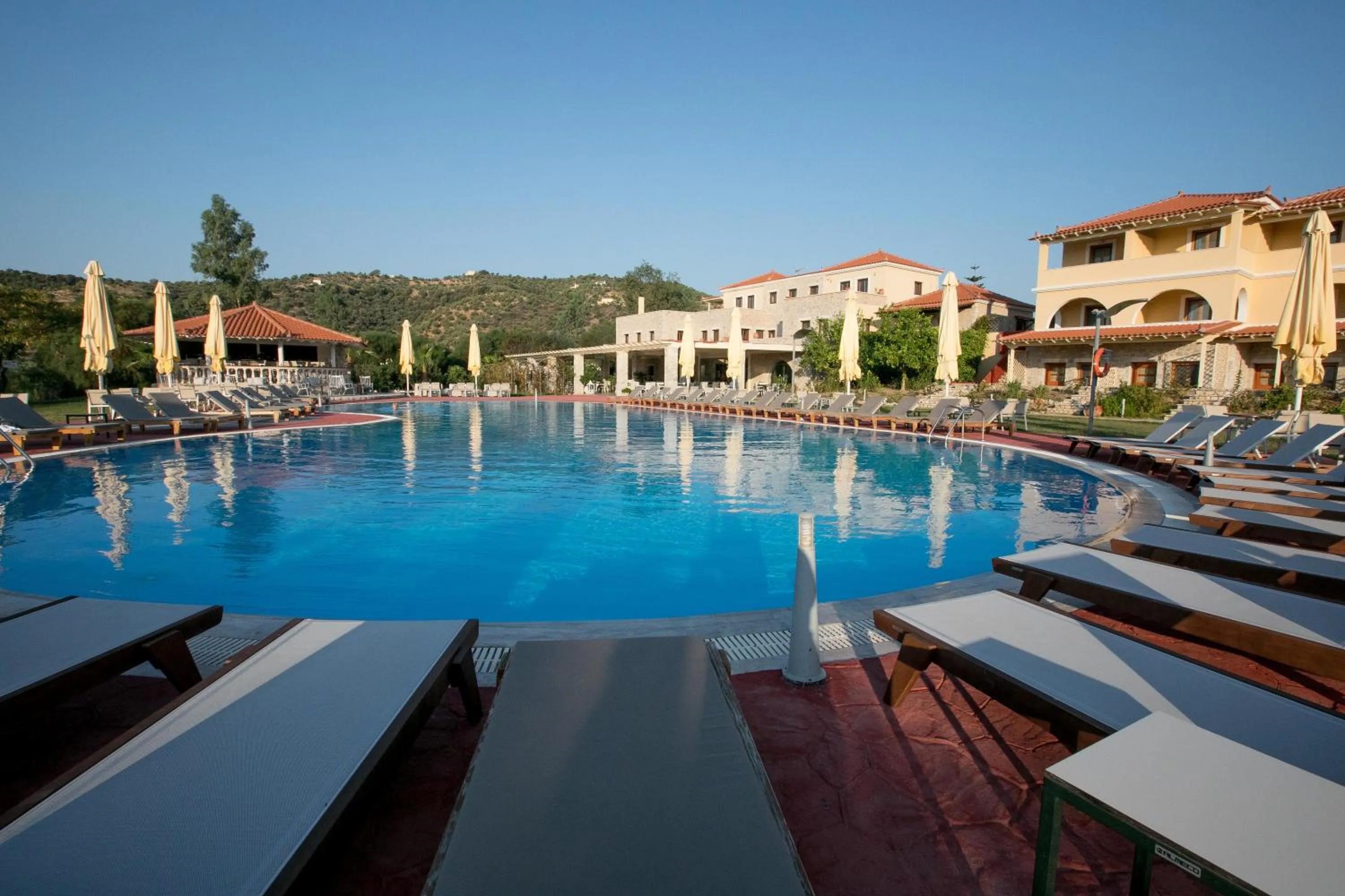 Swimming pool in Aktaion Resort