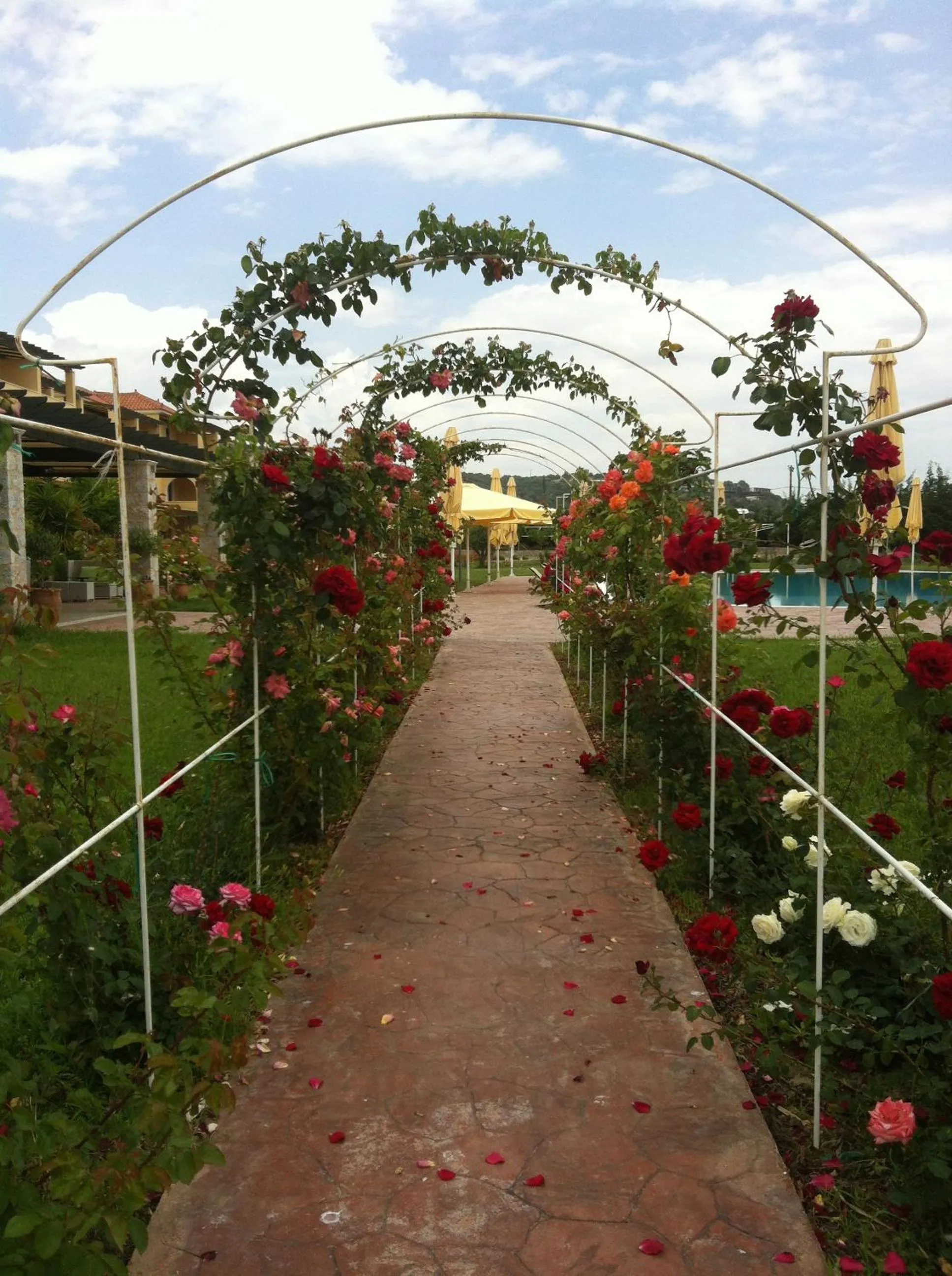 Facade/entrance in Aktaion Resort