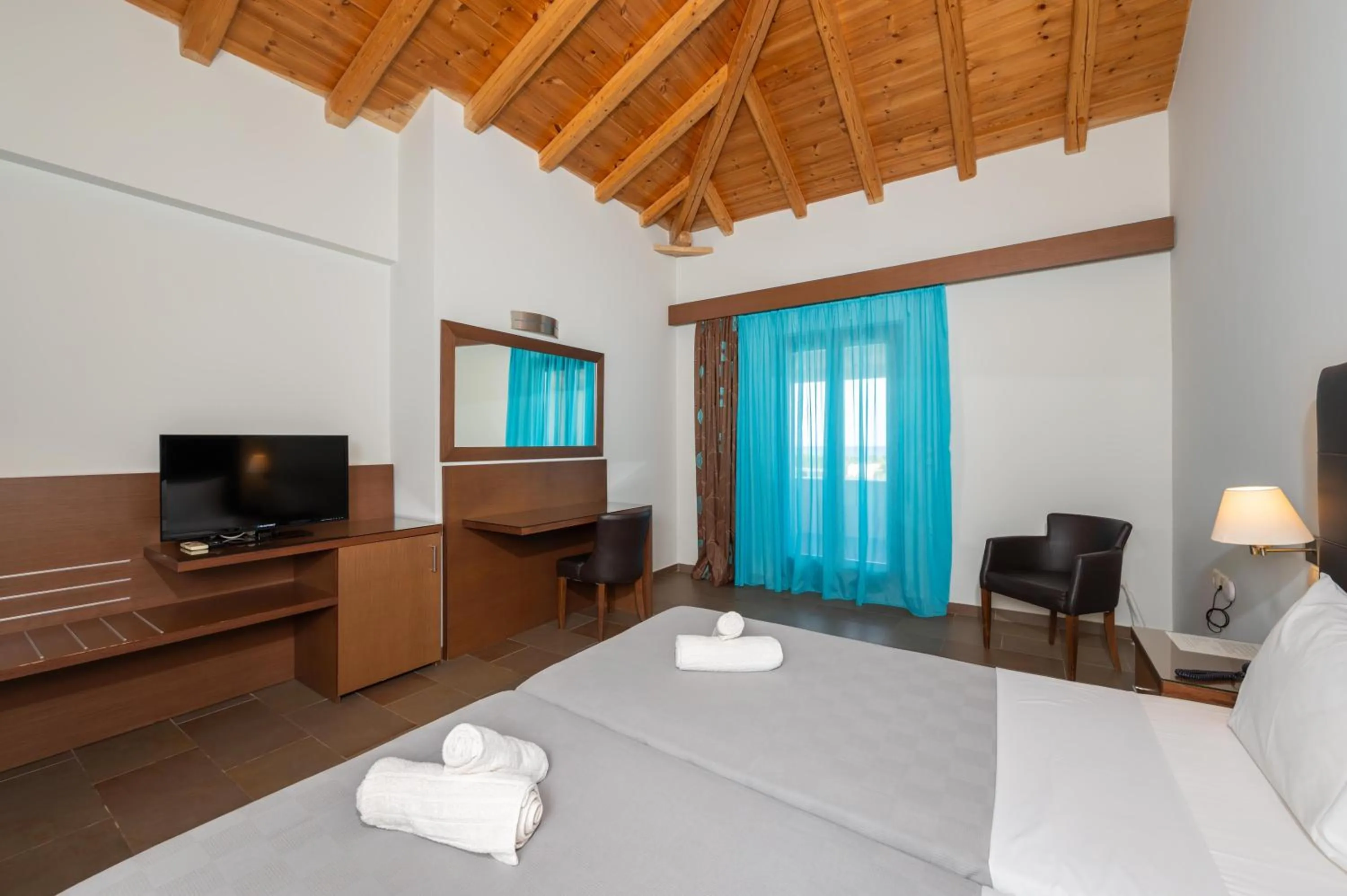 Bed in Aktaion Resort