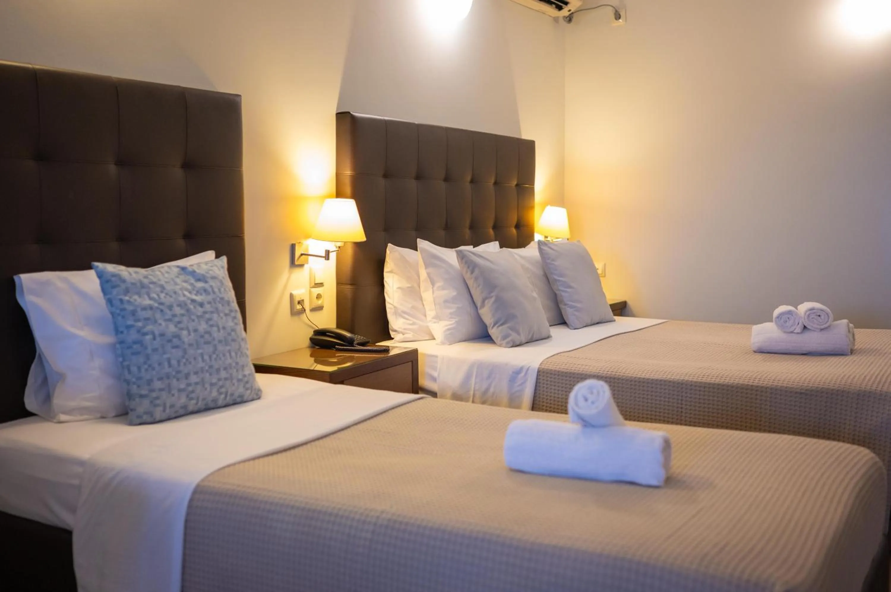 Bed in Aktaion Resort