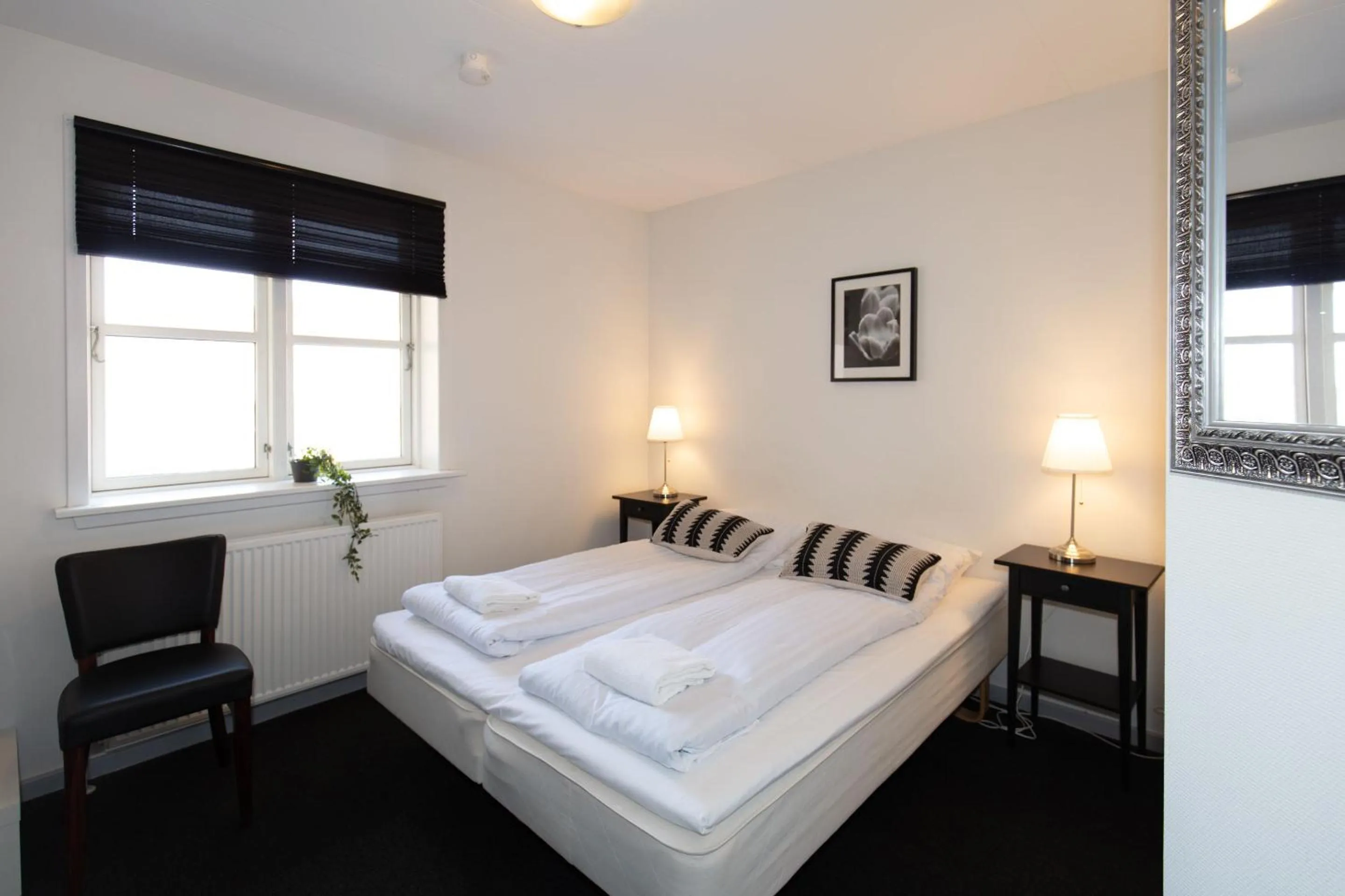 Bed in Skagen Hotel Annex