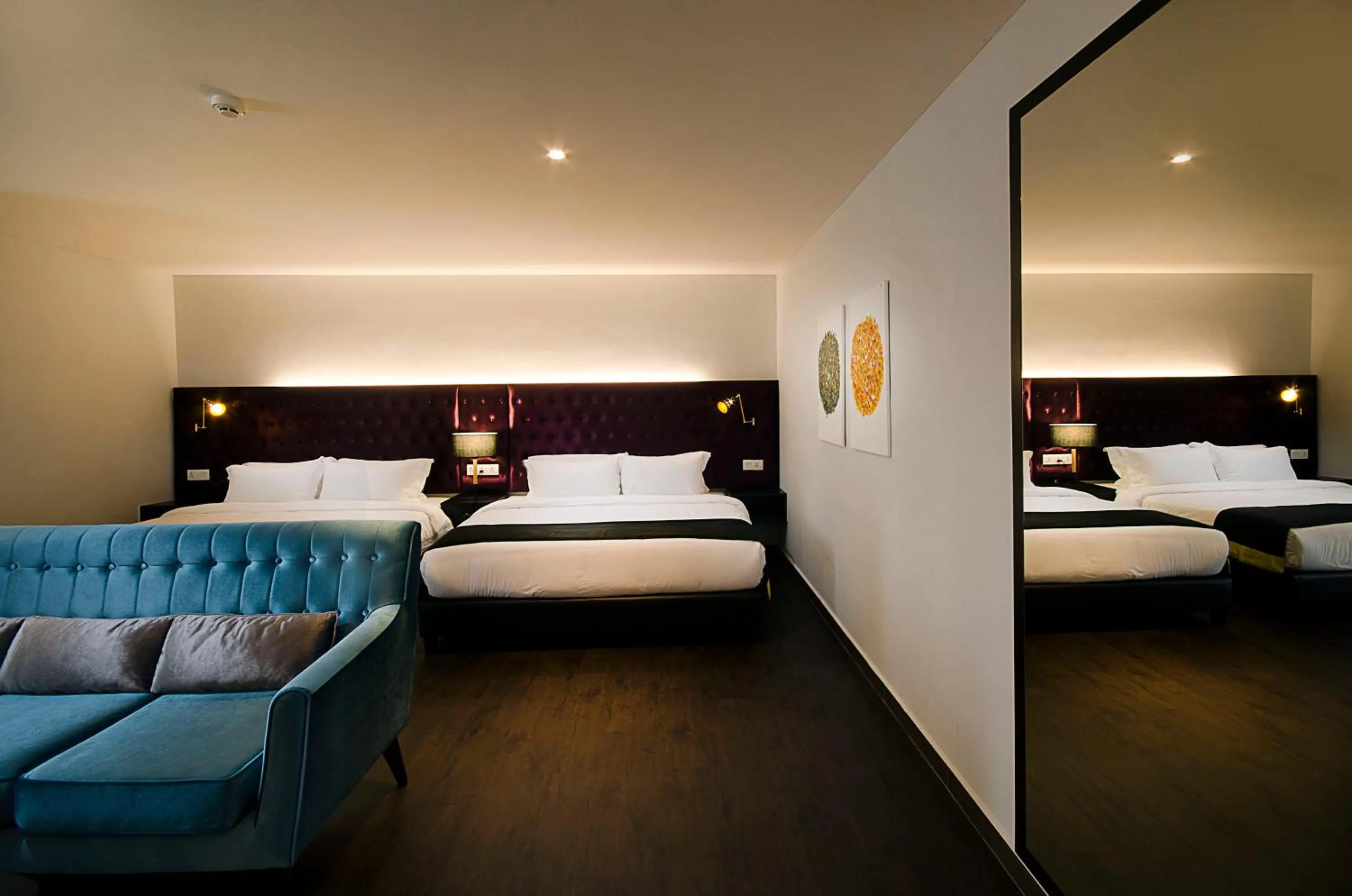 Bed in Palm Hotel Ipoh