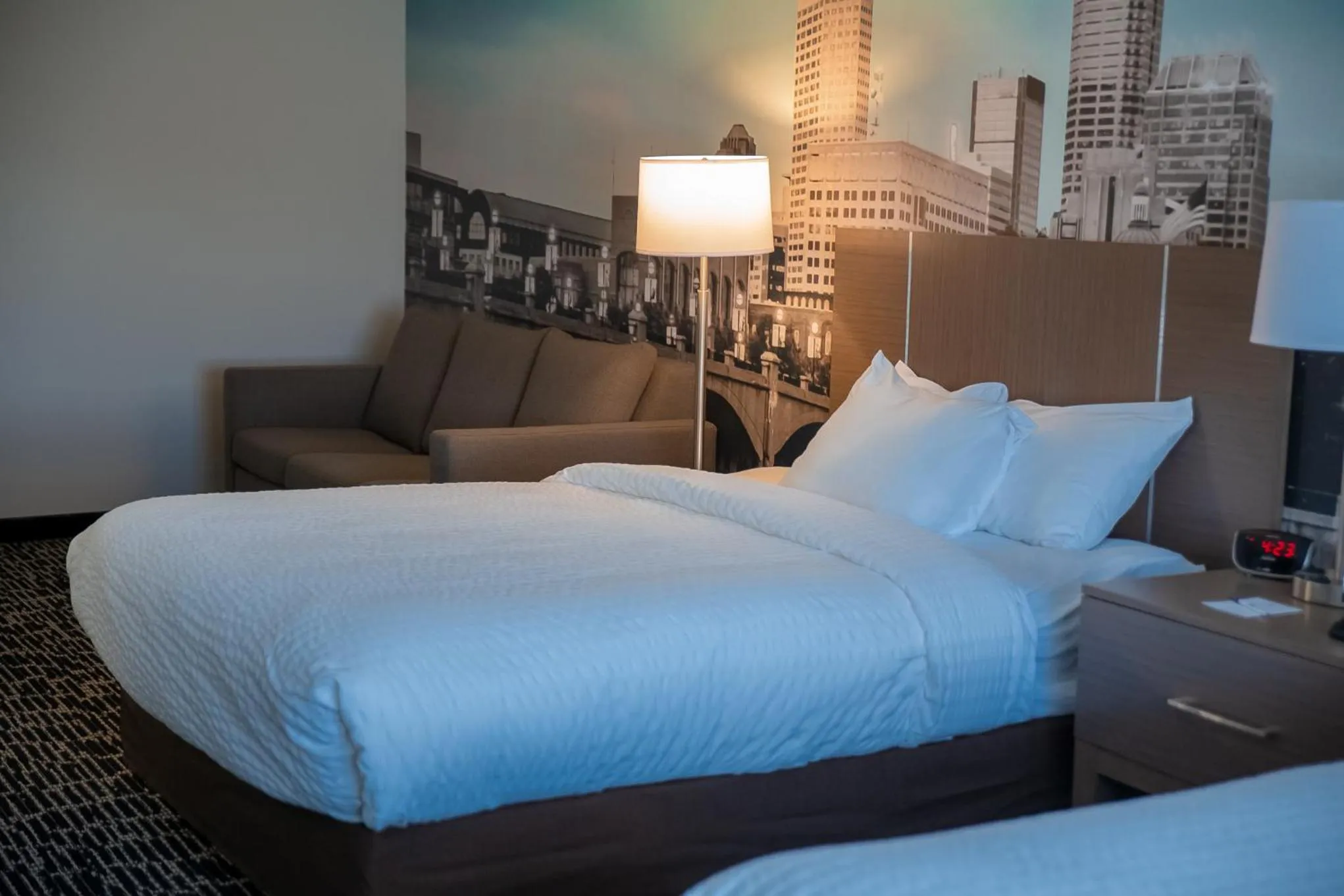 Bedroom, Bed in Clarion Pointe Indianapolis Airport