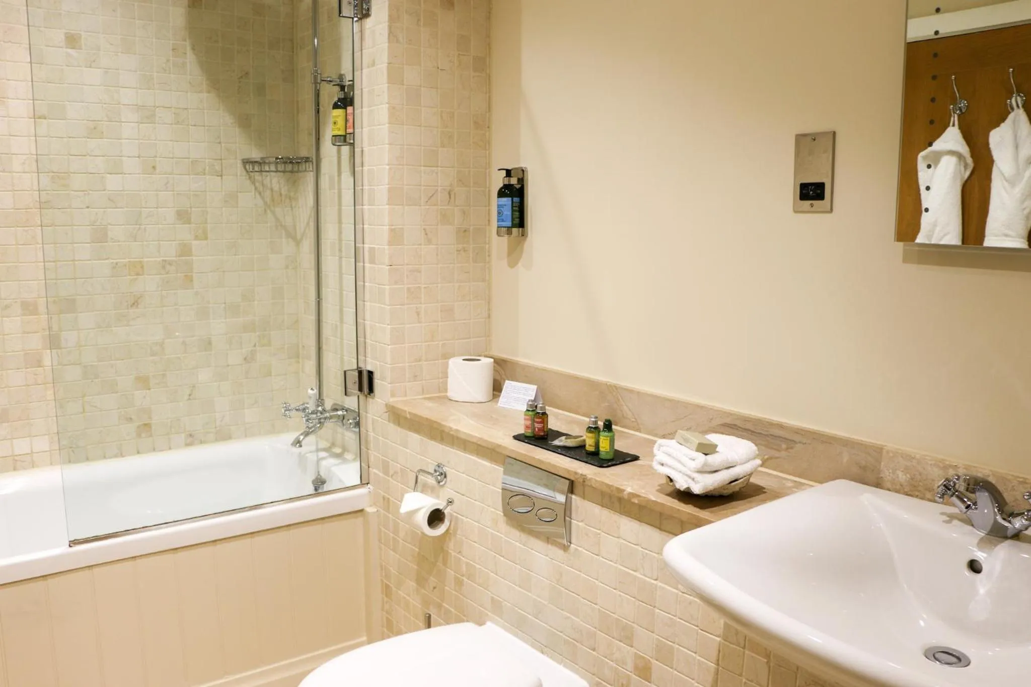 Shower in South Sands Hotel