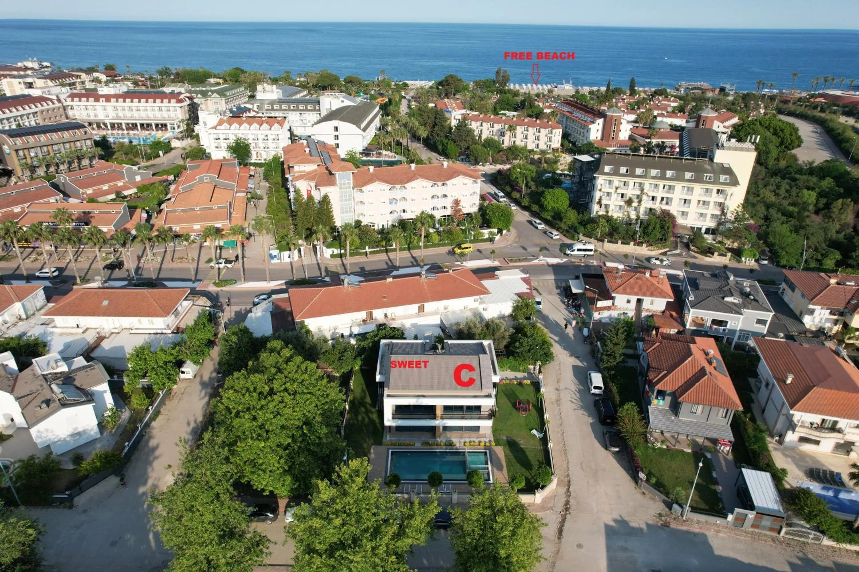 Property building in Sweet Home Kemer Apartments