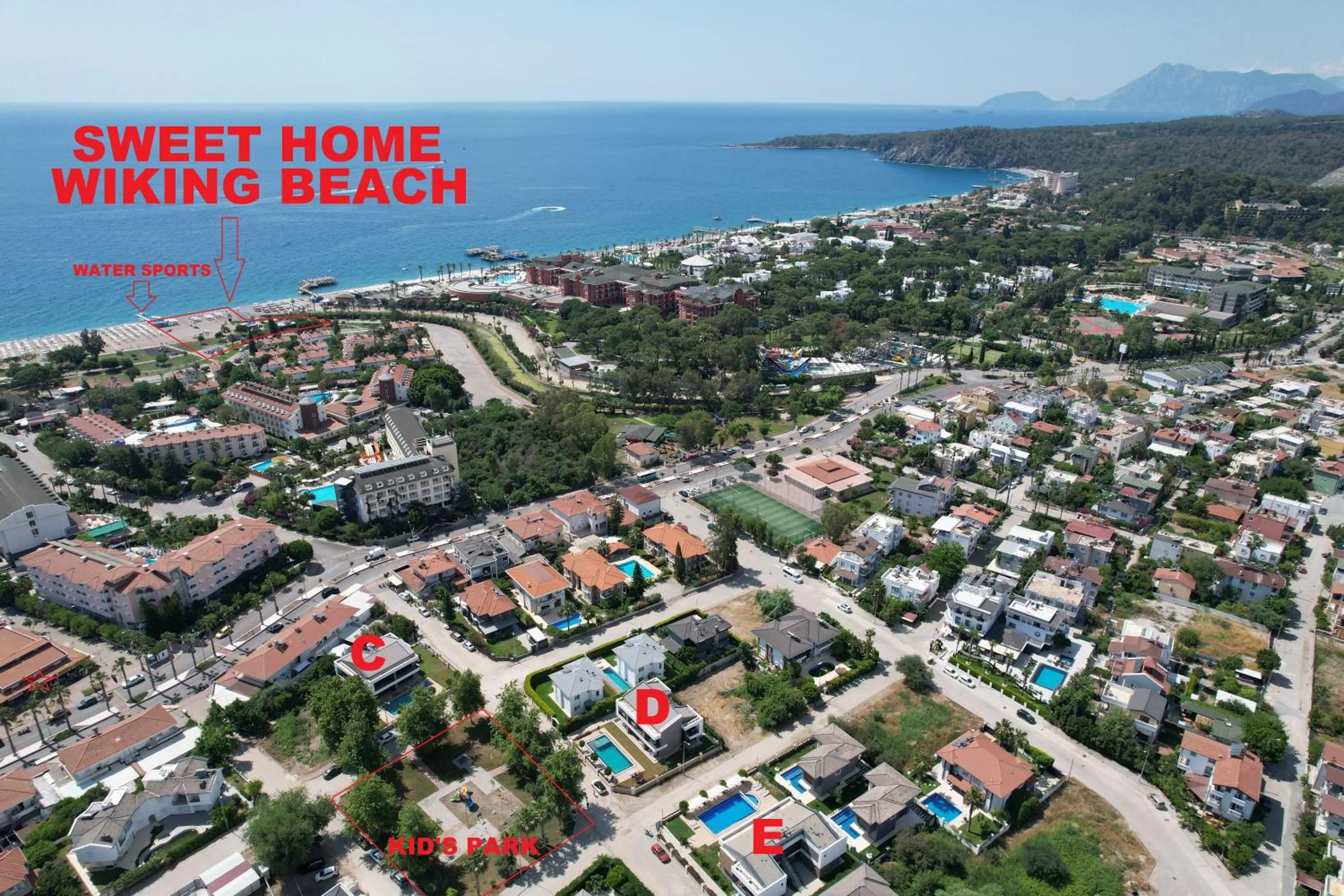 Neighbourhood in Sweet Home Kemer Apartments