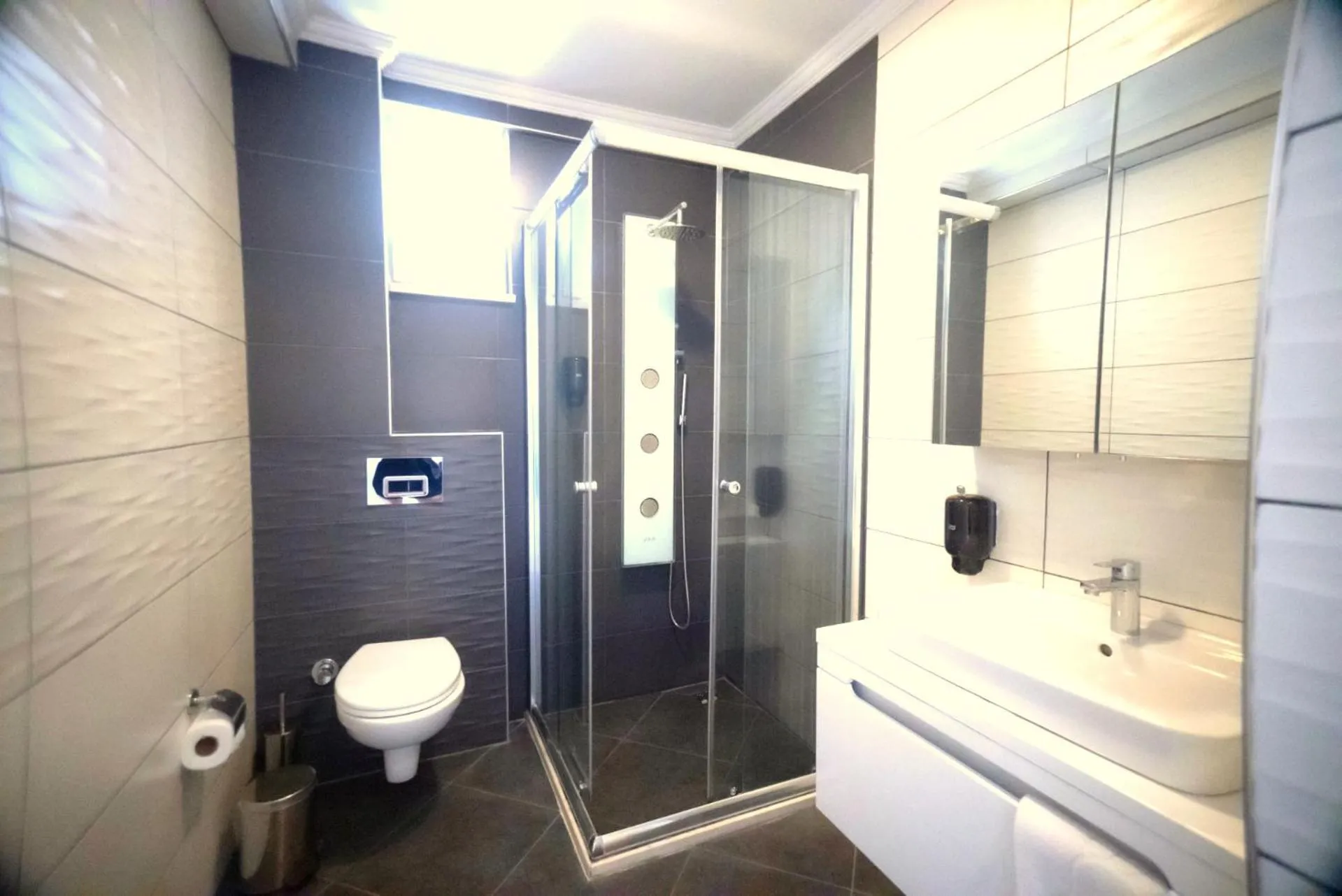 Shower in Sweet Home Kemer Apartments