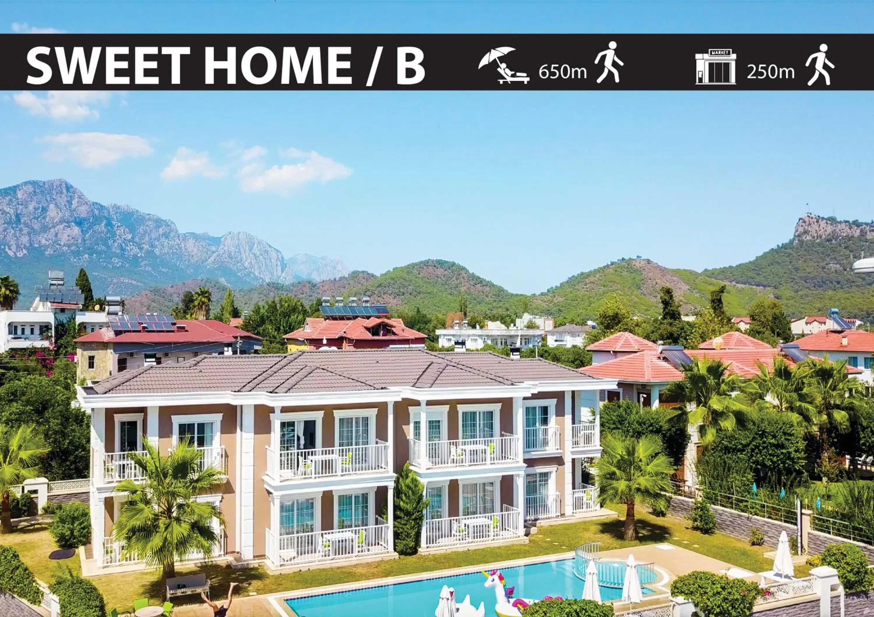 Property building in Sweet Home Kemer Apartments
