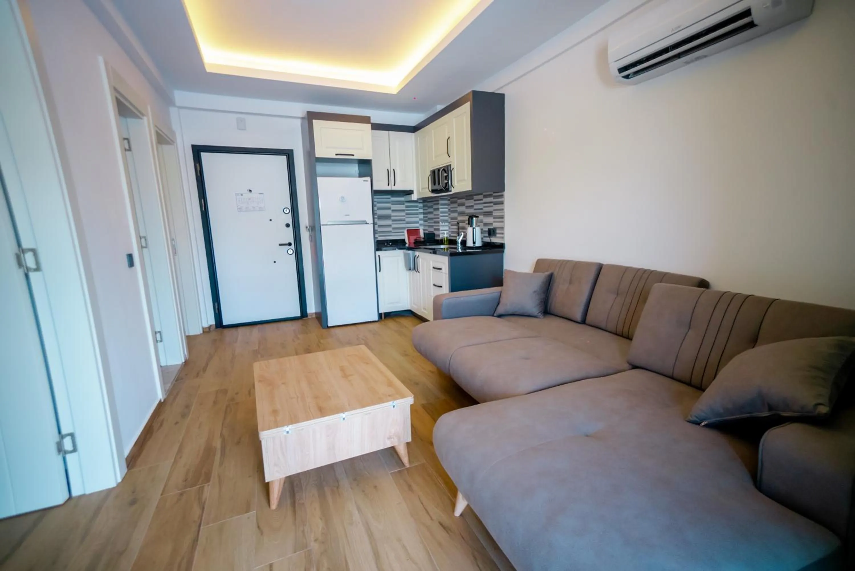 Seating area in Sweet Home Kemer Apartments