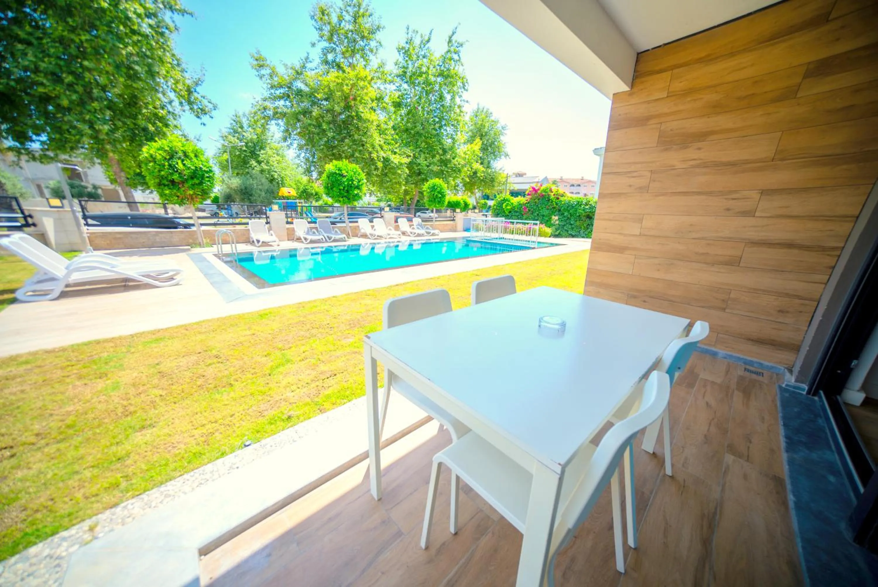 Balcony/Terrace in Sweet Home Kemer Apartments