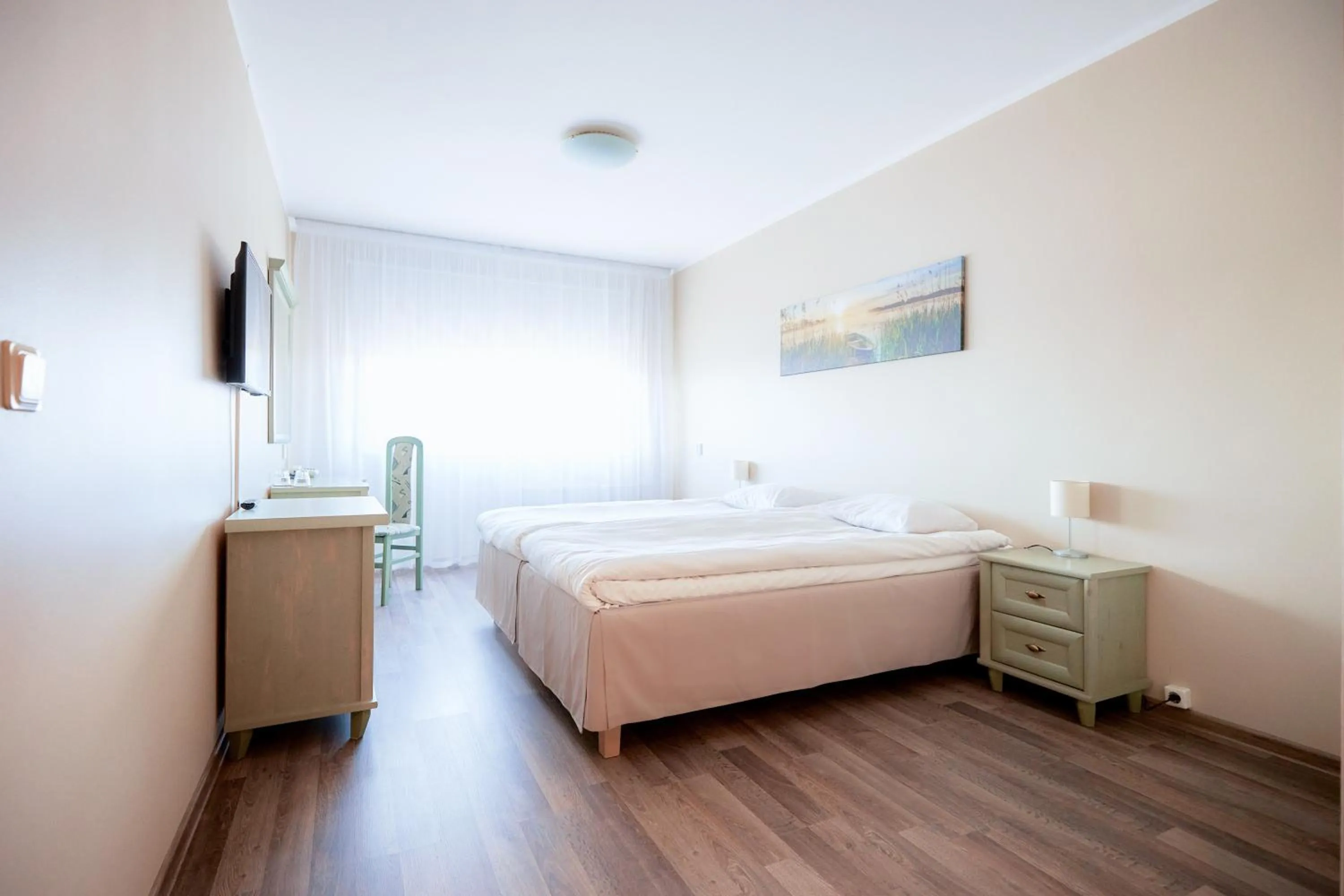 Bed in Hotel Dzingel