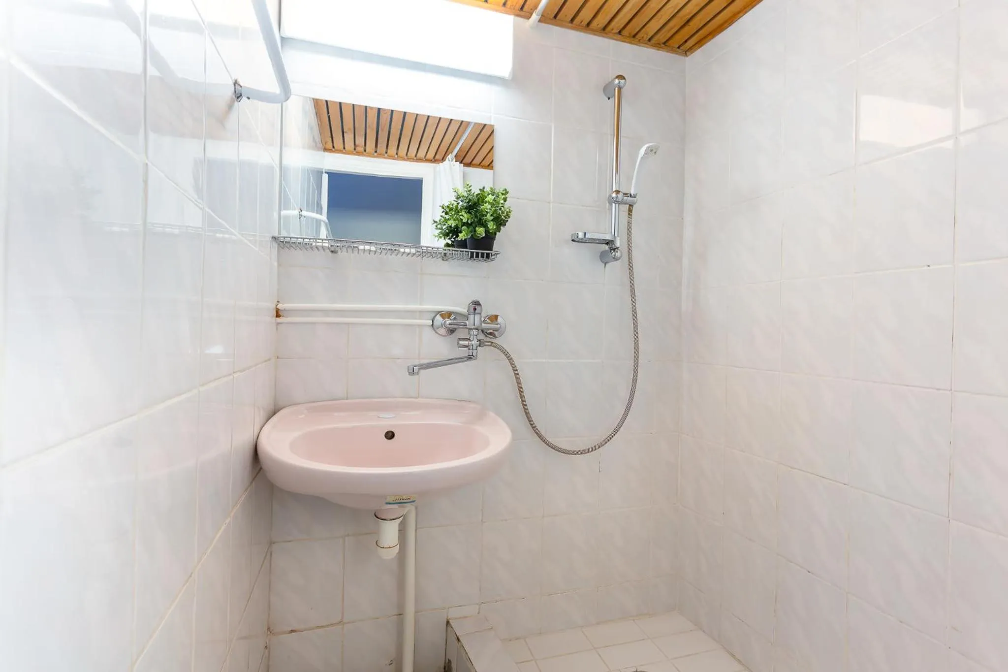 Shower in Hotel Dzingel