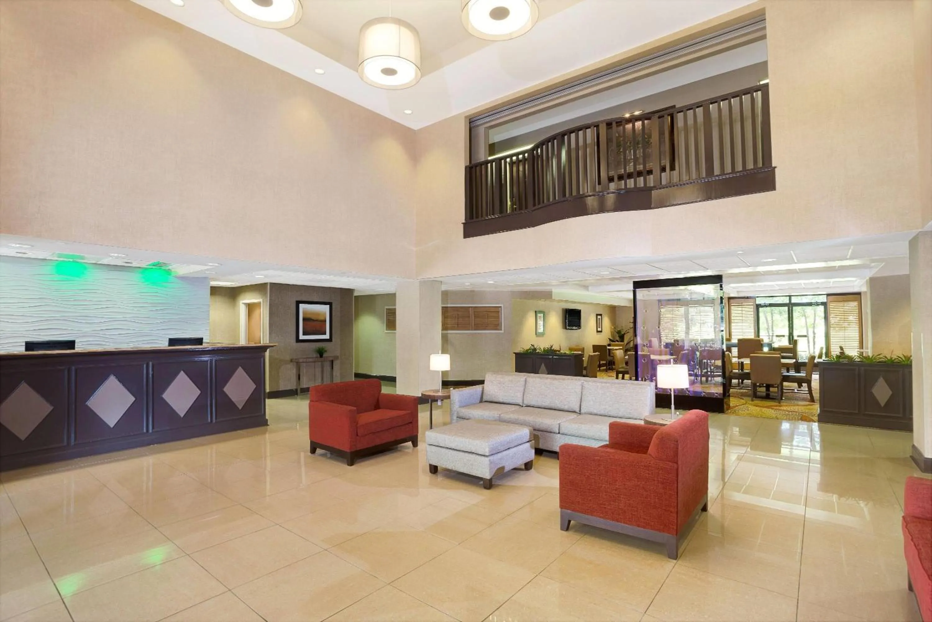 Lobby or reception in Wingate by Wyndham Raleigh Durham / Airport