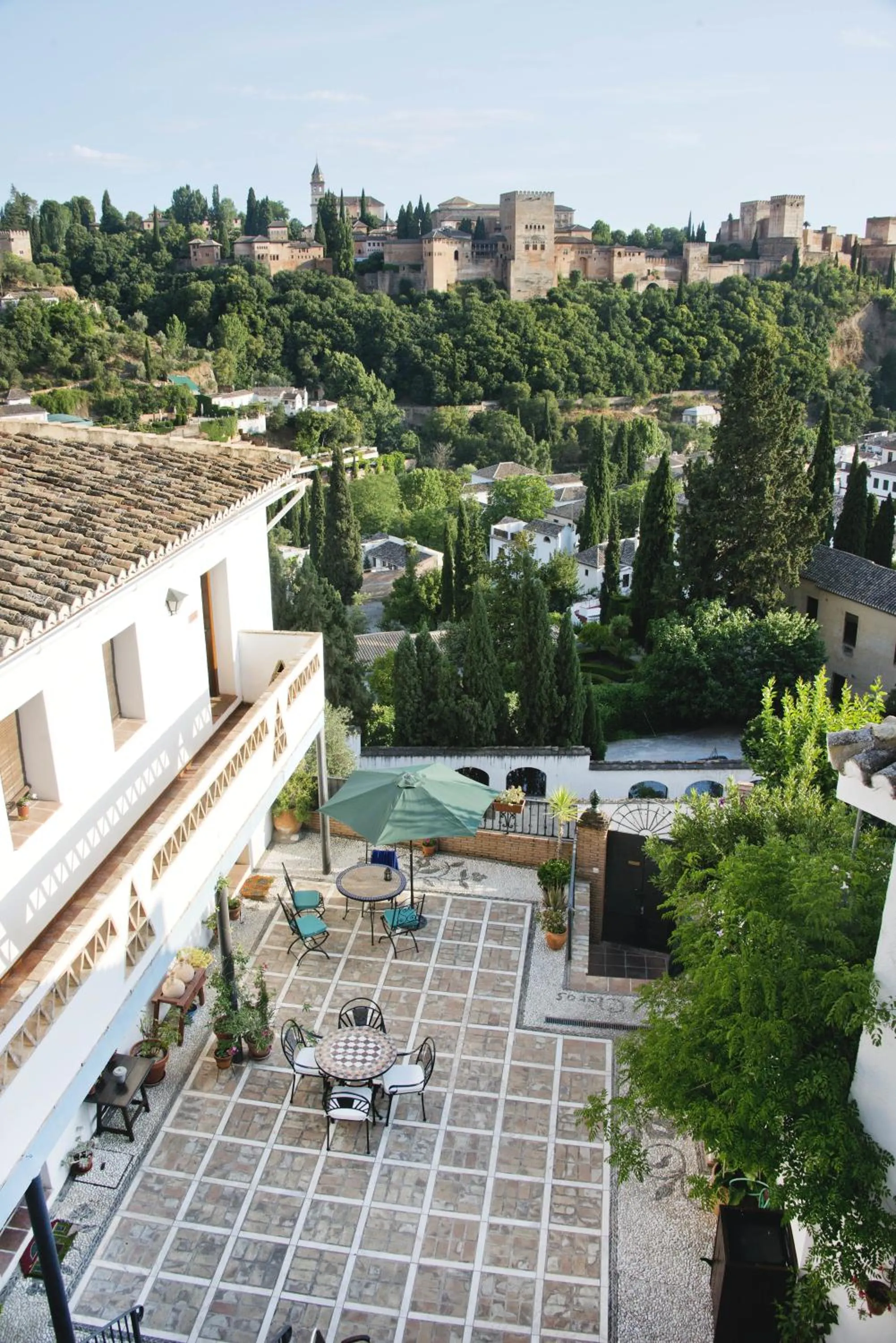 Patio in Apartamentos Montesclaros