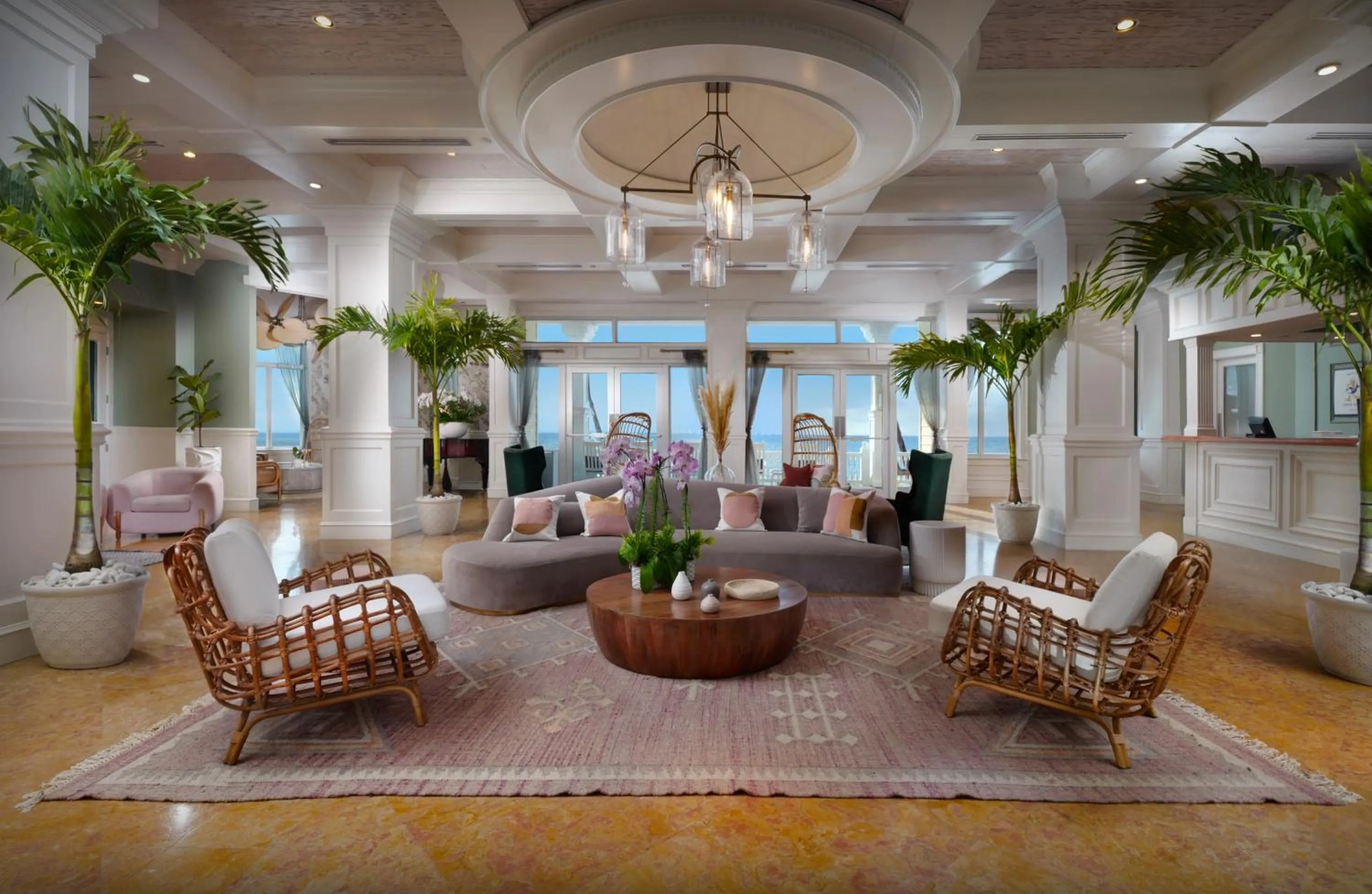 Lobby or reception in Pelican Grand Beach Resort, a Noble House Resort