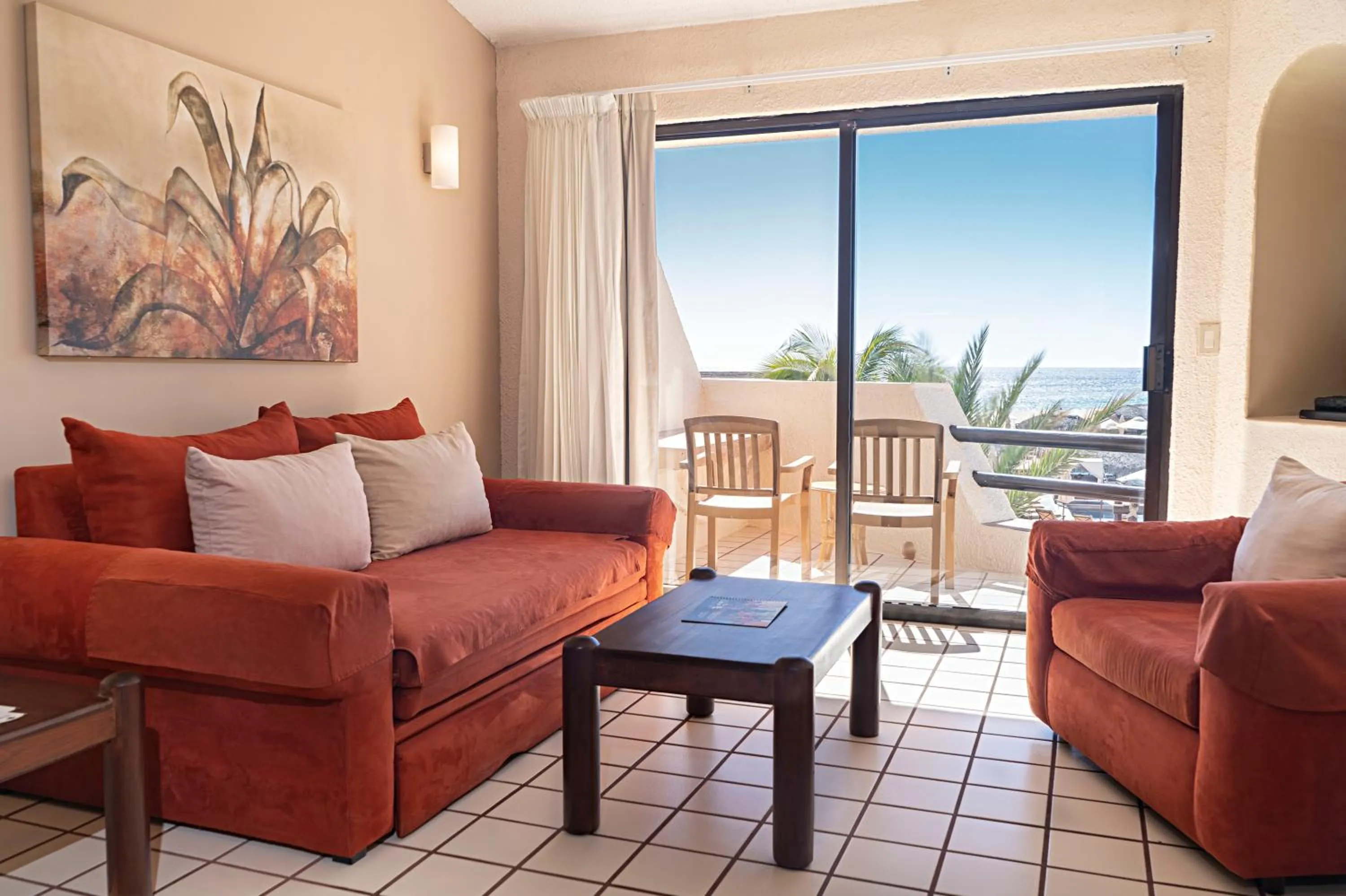 Seating area in Solmar Resort Optional All Inclusive