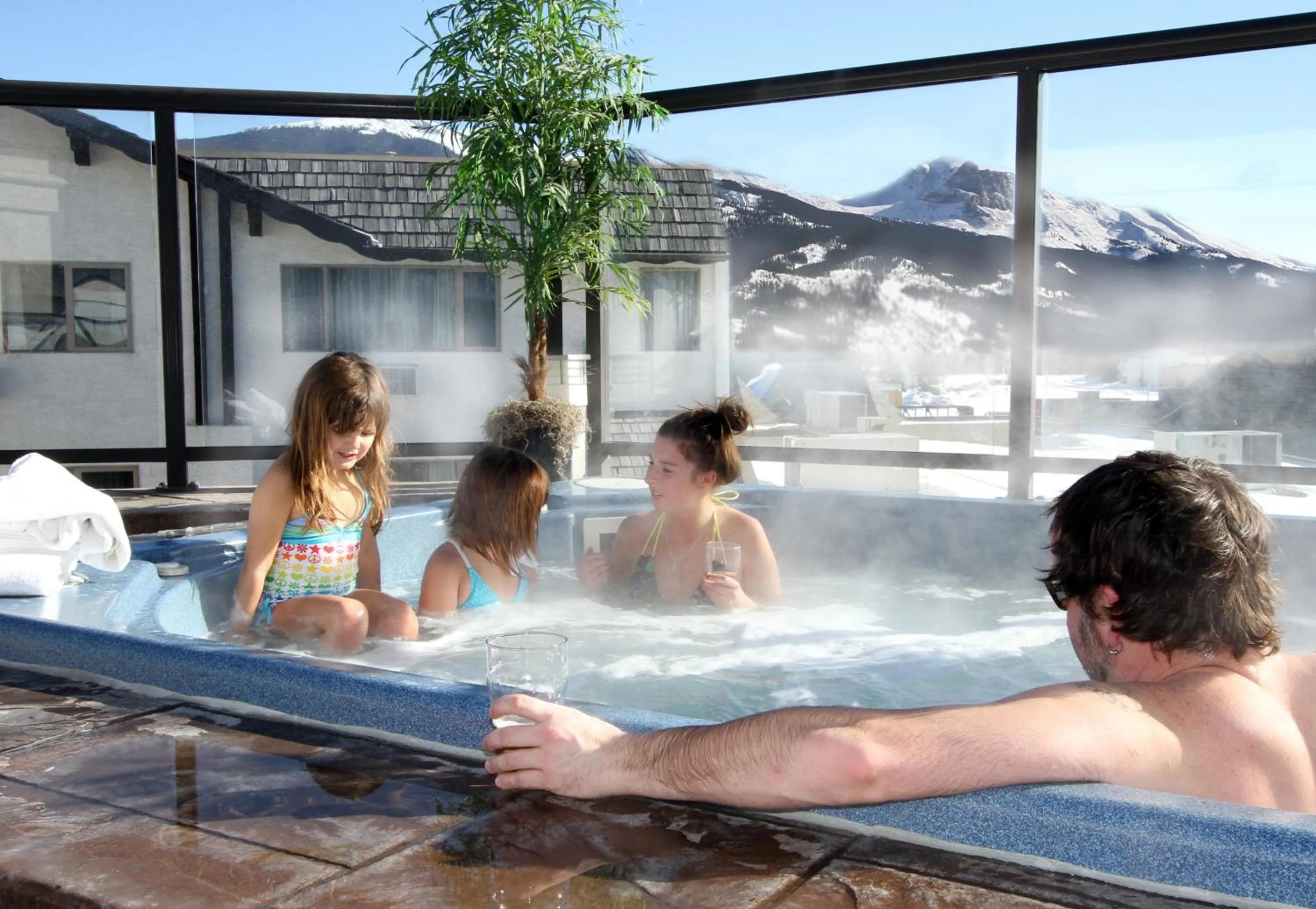 Hot Tub in Whistler's Inn