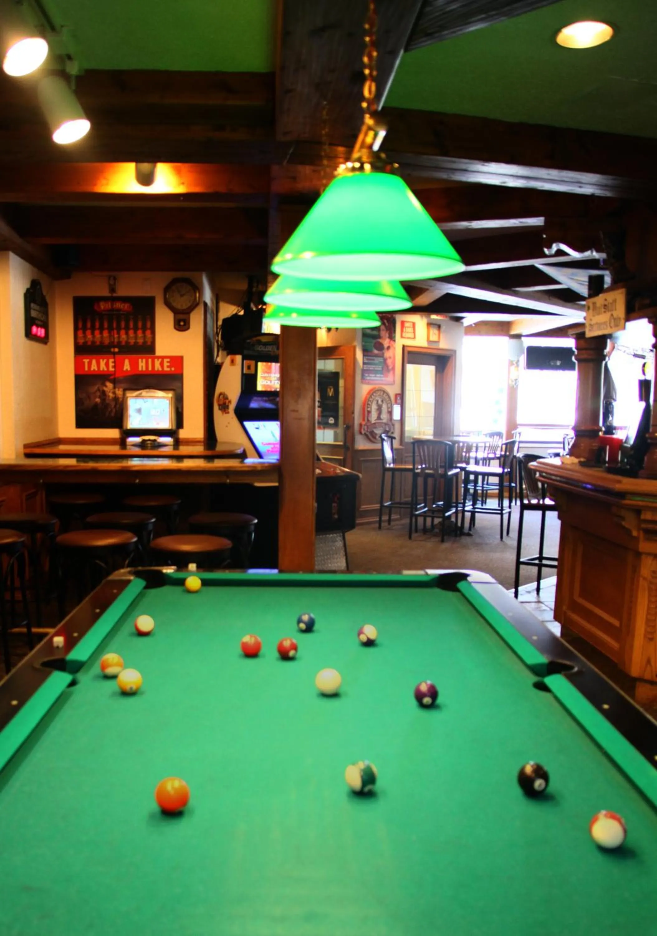 Billiard in Whistler's Inn