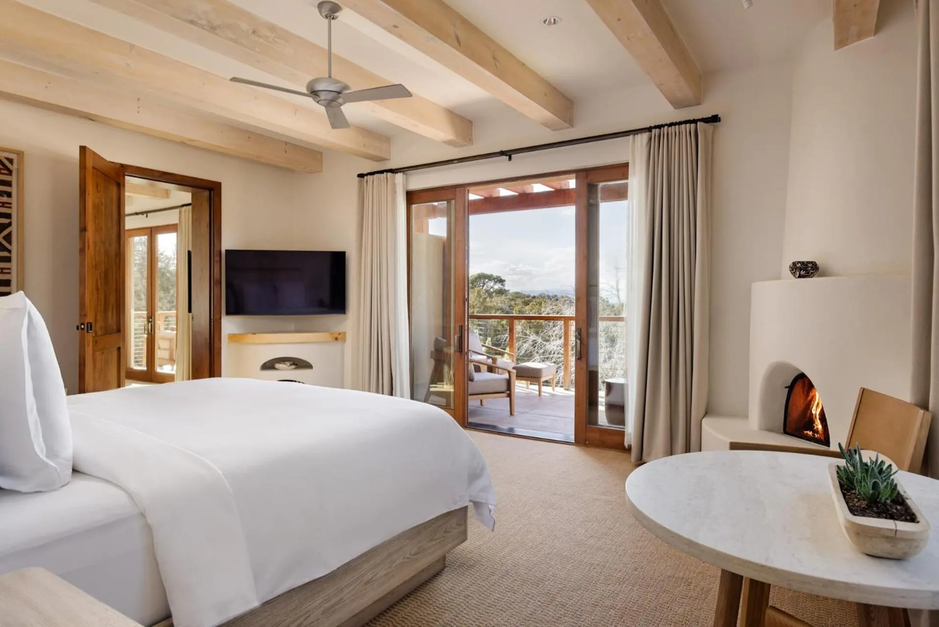 Patio in Four Seasons Resort Rancho Encantado Santa Fe