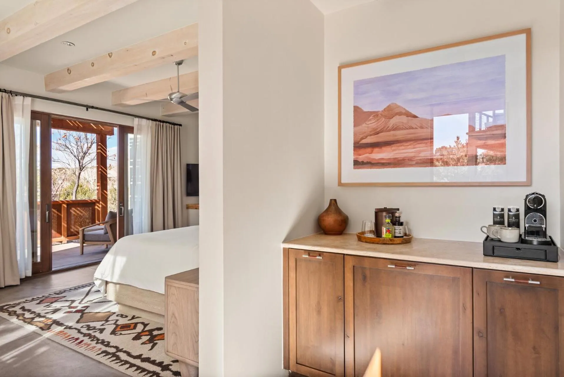 Facade/entrance in Four Seasons Resort Rancho Encantado Santa Fe