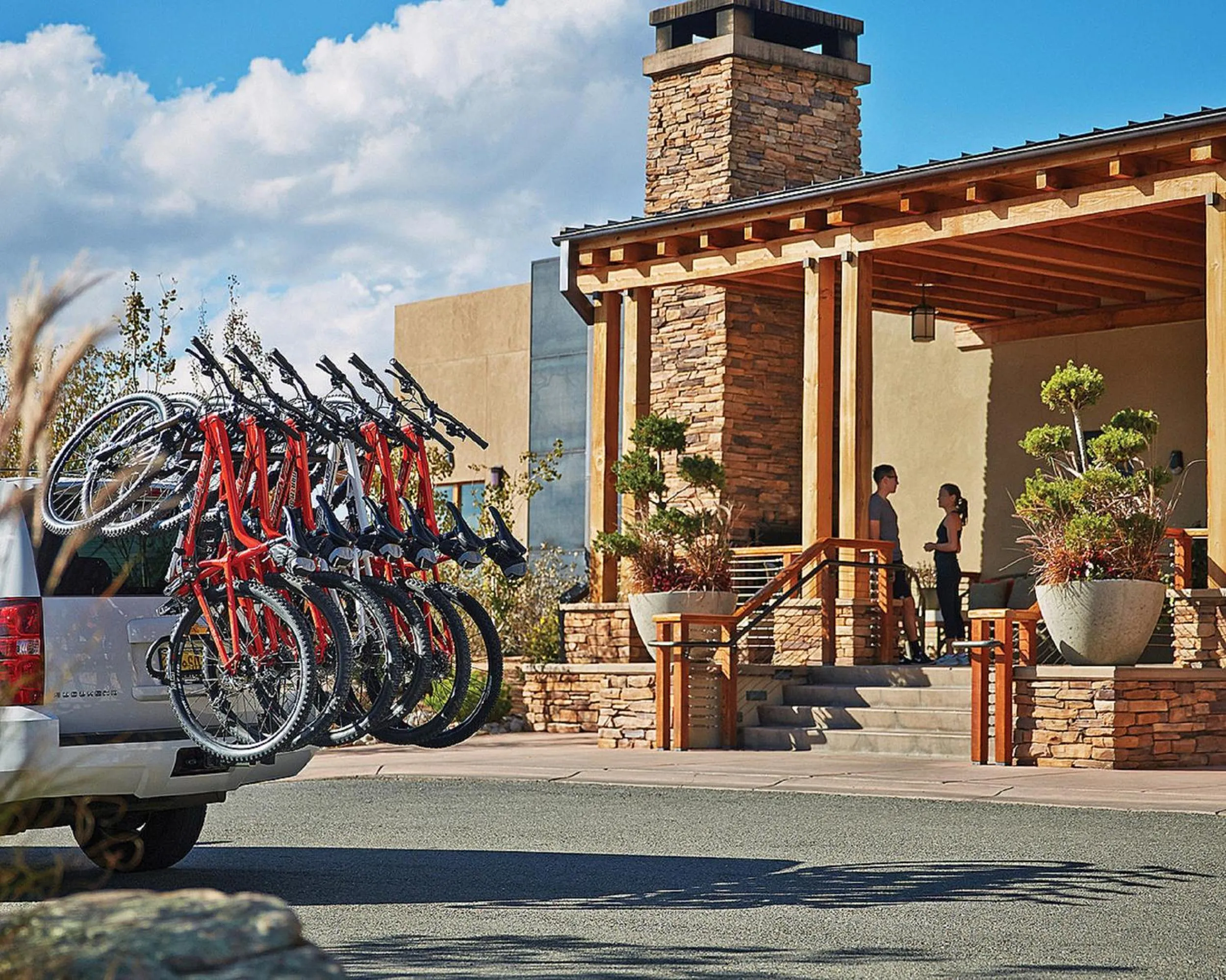 Hiking in Four Seasons Resort Rancho Encantado Santa Fe