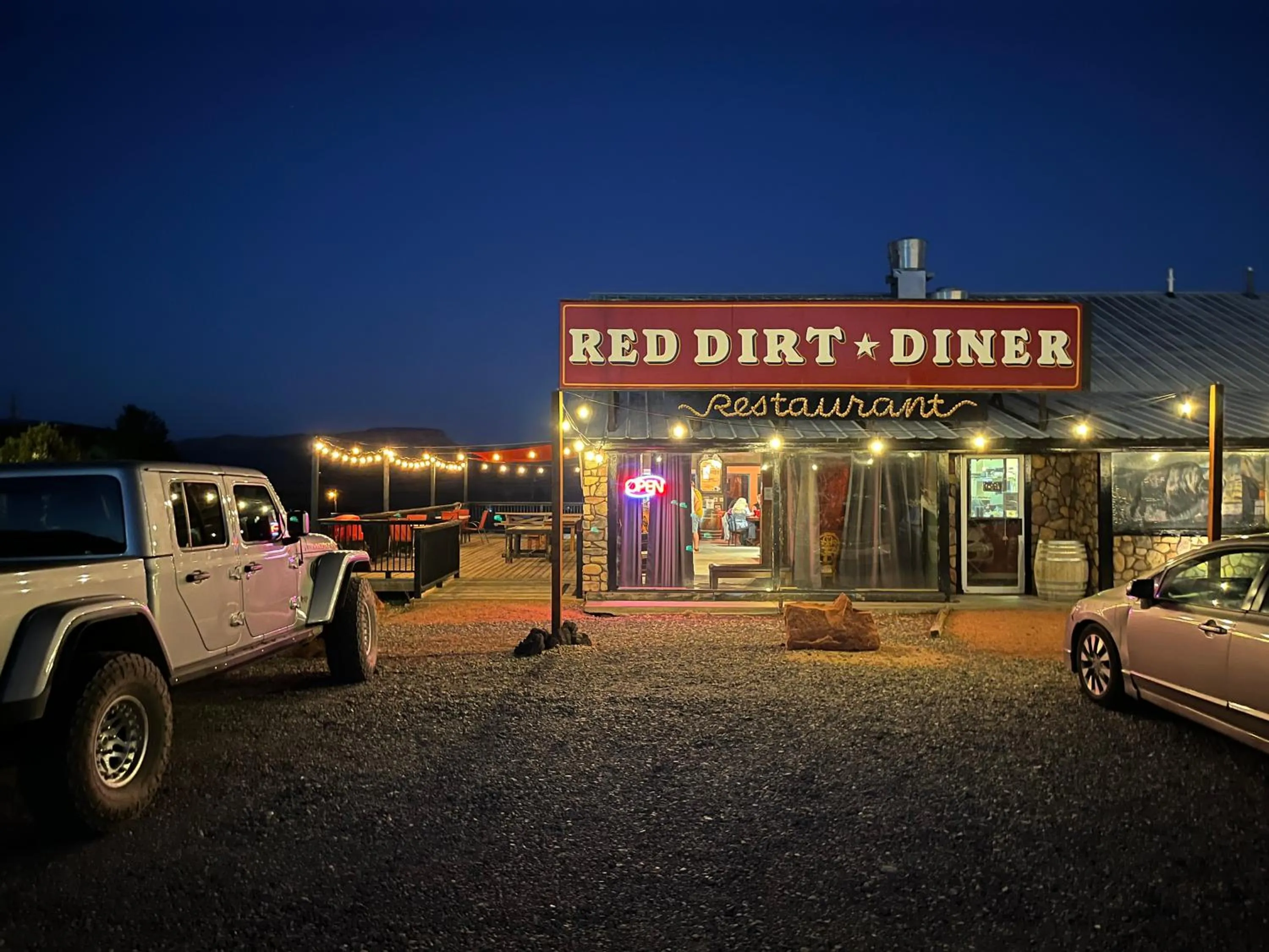 Restaurant/places to eat in The Riverside Ranch Motel and RV Park Southern Utah