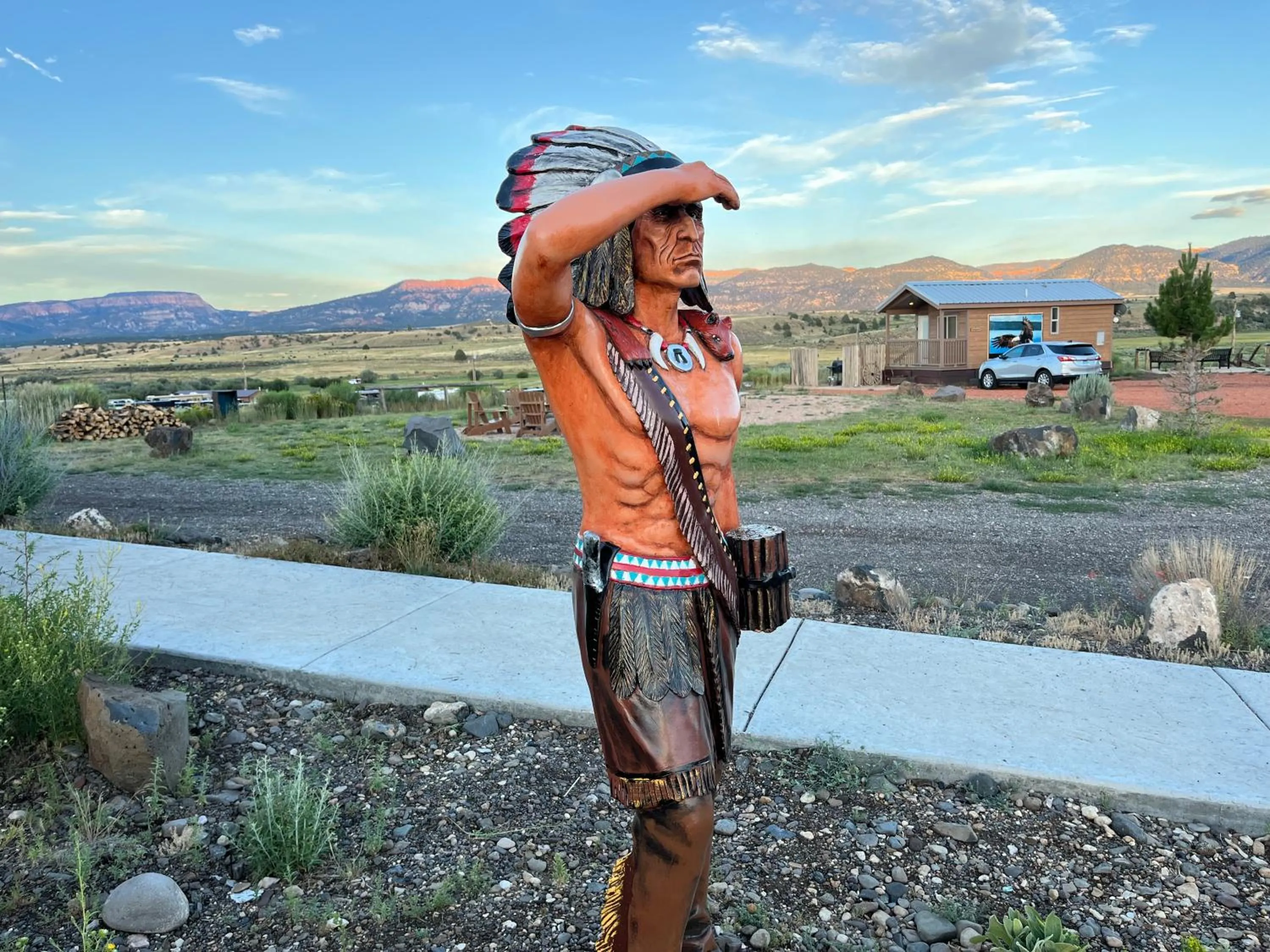 View (from property/room) in The Riverside Ranch Motel and RV Park Southern Utah