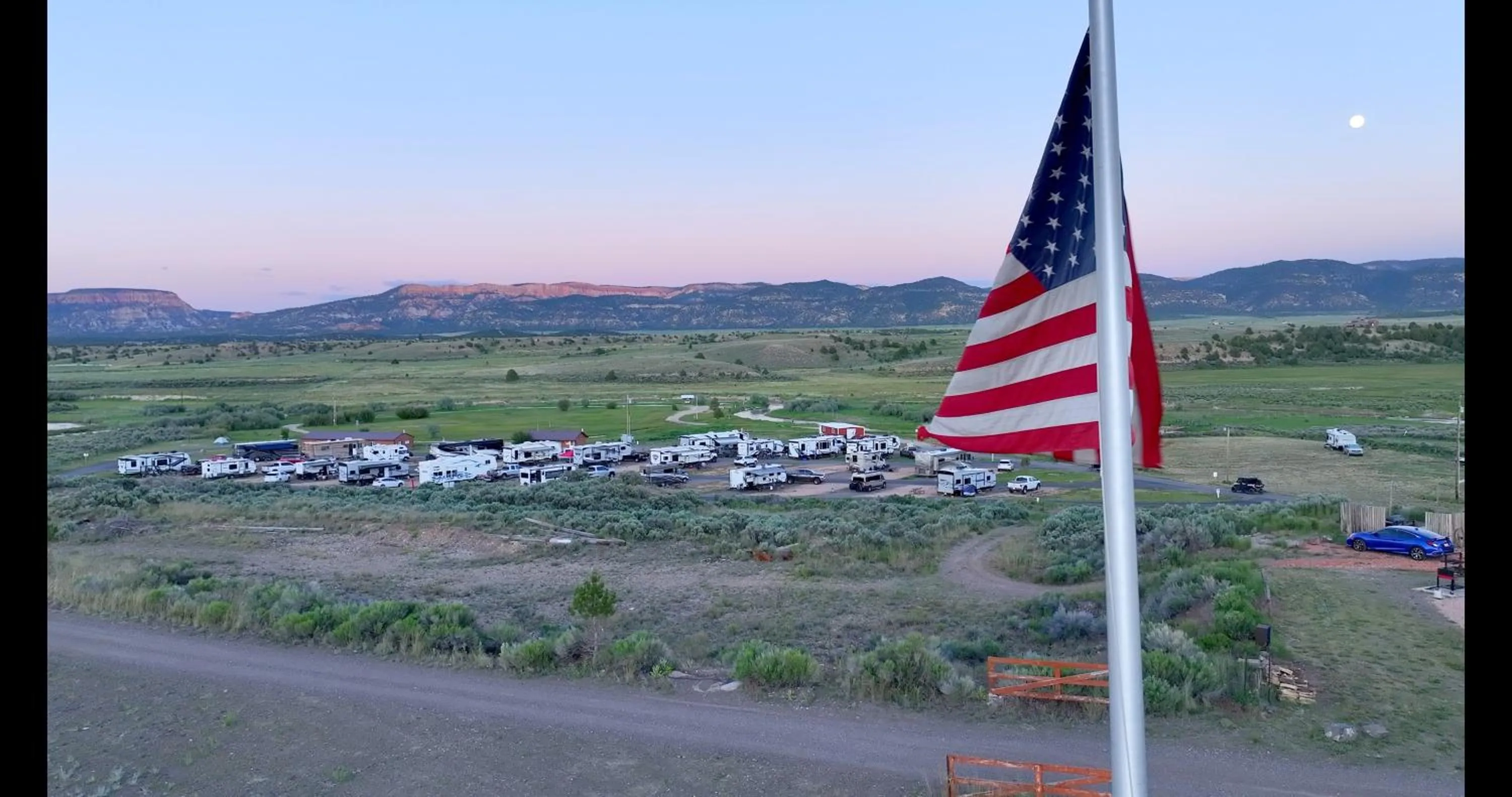 Bird's eye view in The Riverside Ranch Motel and RV Park Southern Utah