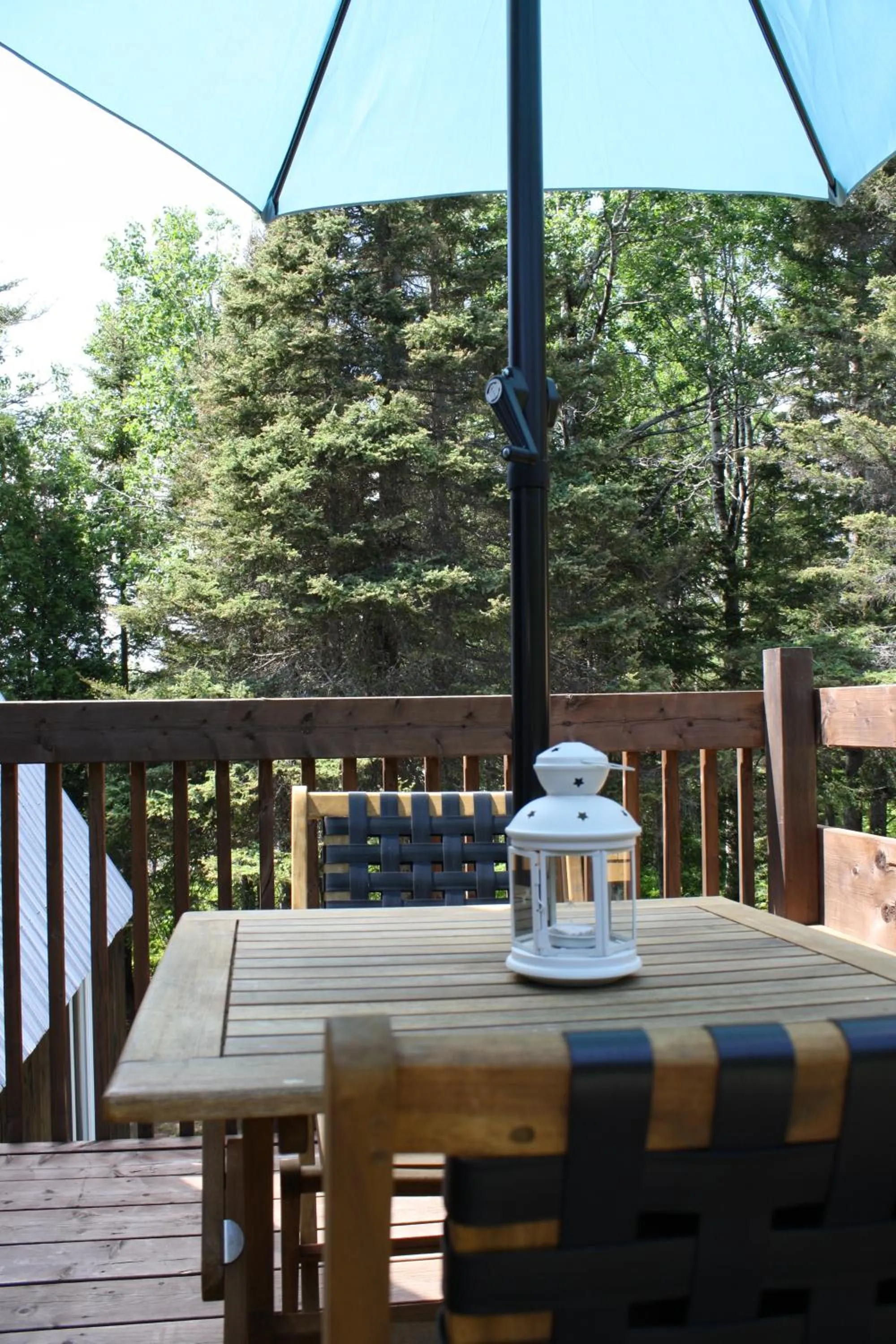 Patio in Au Sommet du Fjord