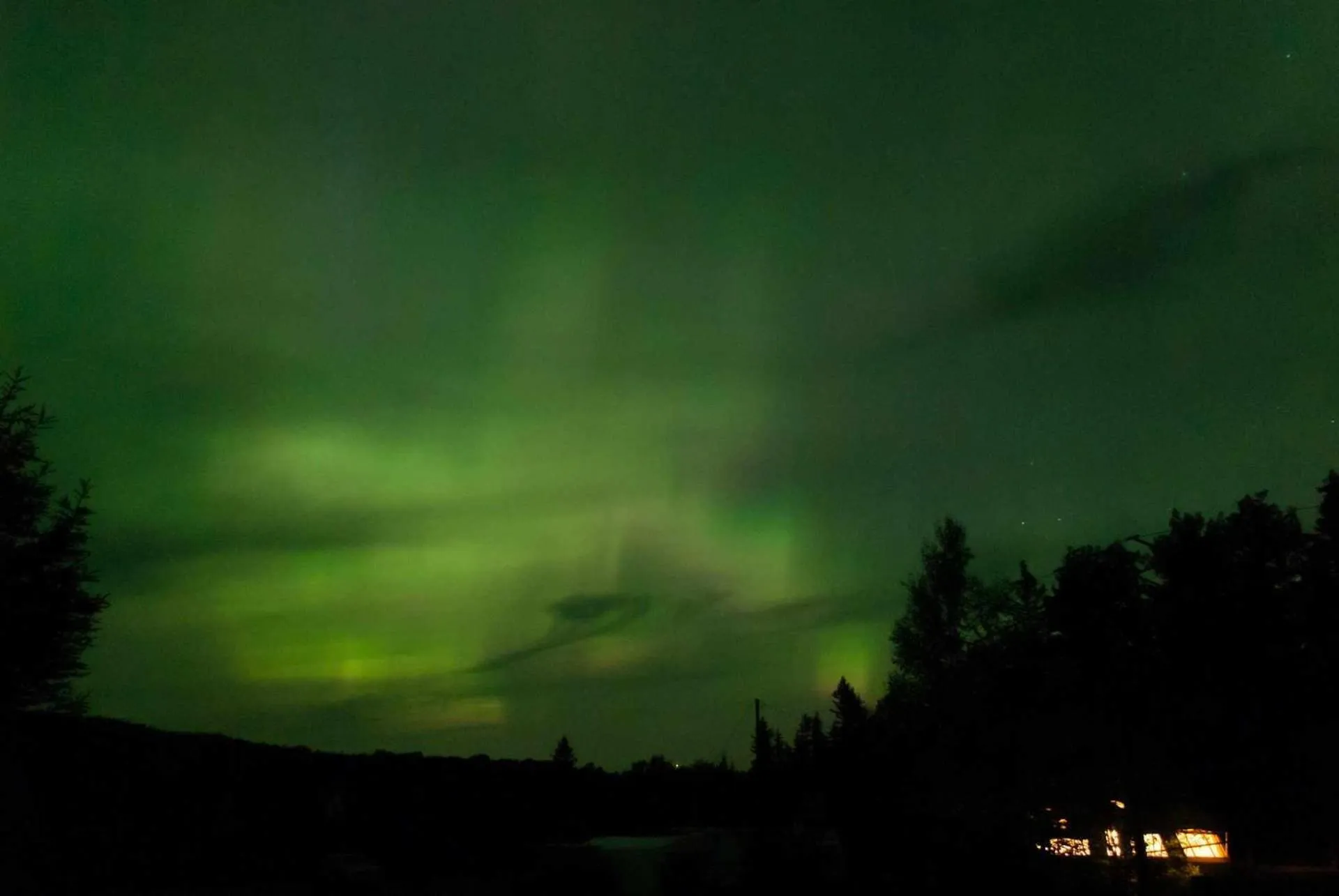 Night in Au Sommet du Fjord