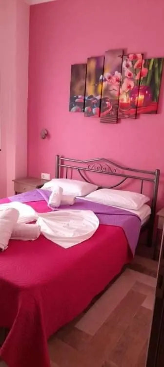 Bed in Christodoulos Eleftheria House