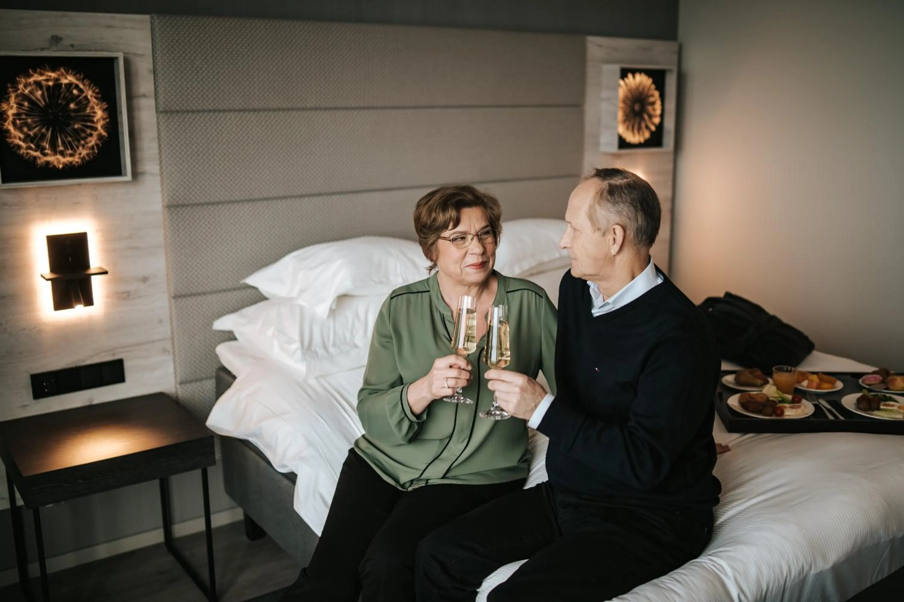 room service, Bed in Tallink City Hotel