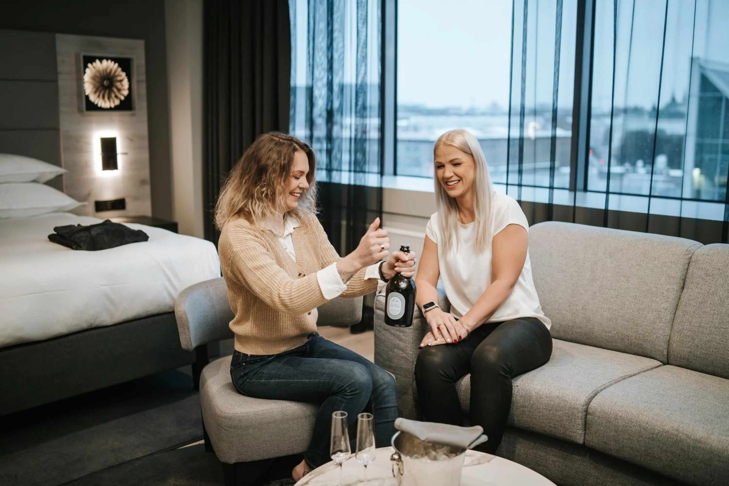 Guests in Tallink City Hotel