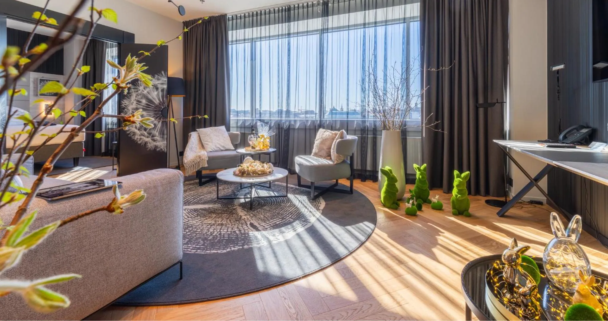 Living room in Tallink City Hotel