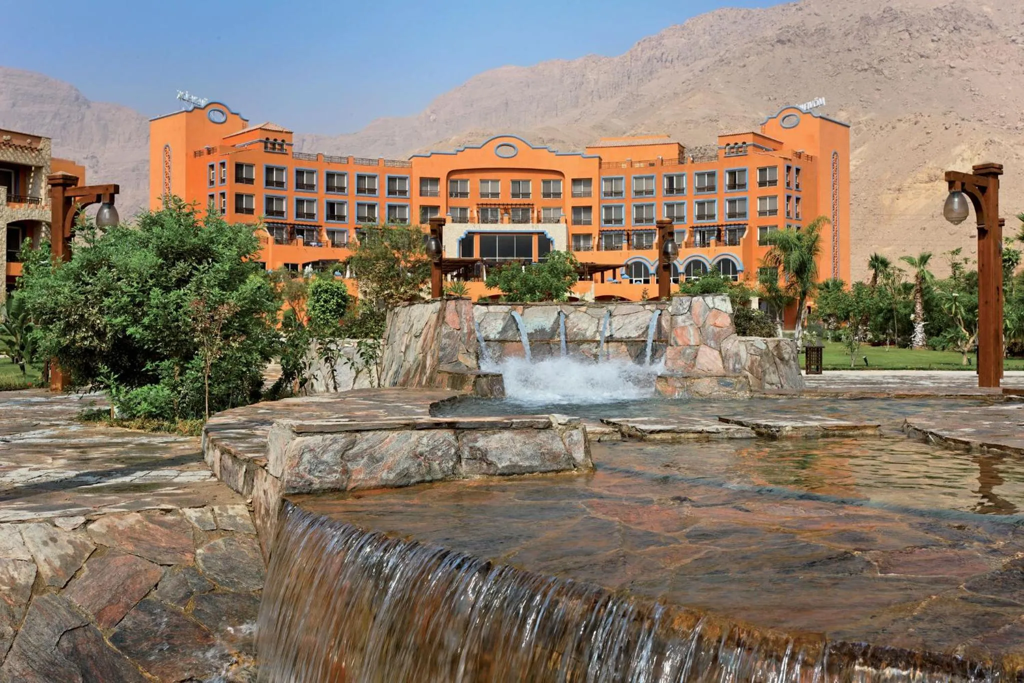 Garden view in Mövenpick Resort El Sokhna